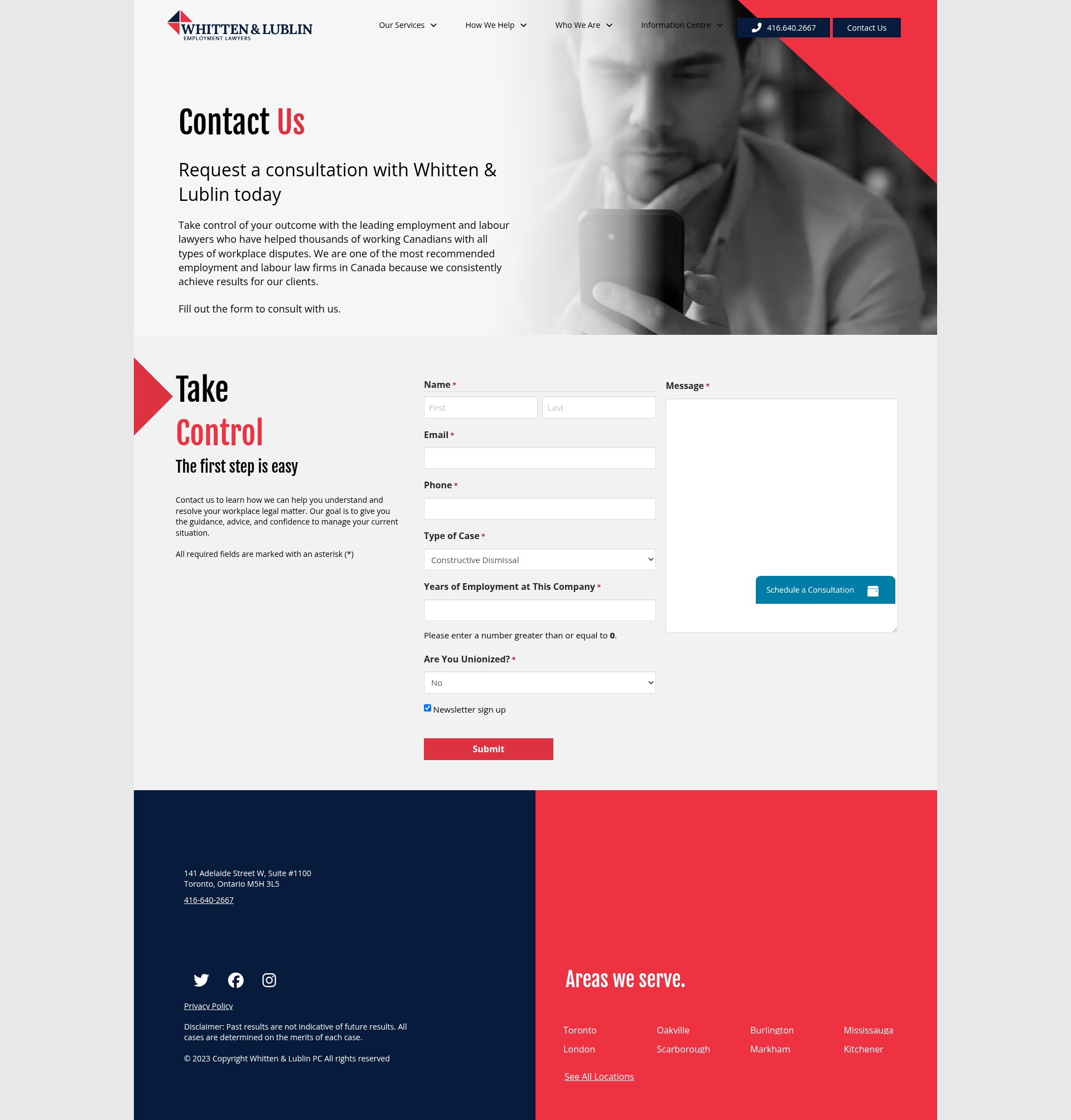 Landing Page