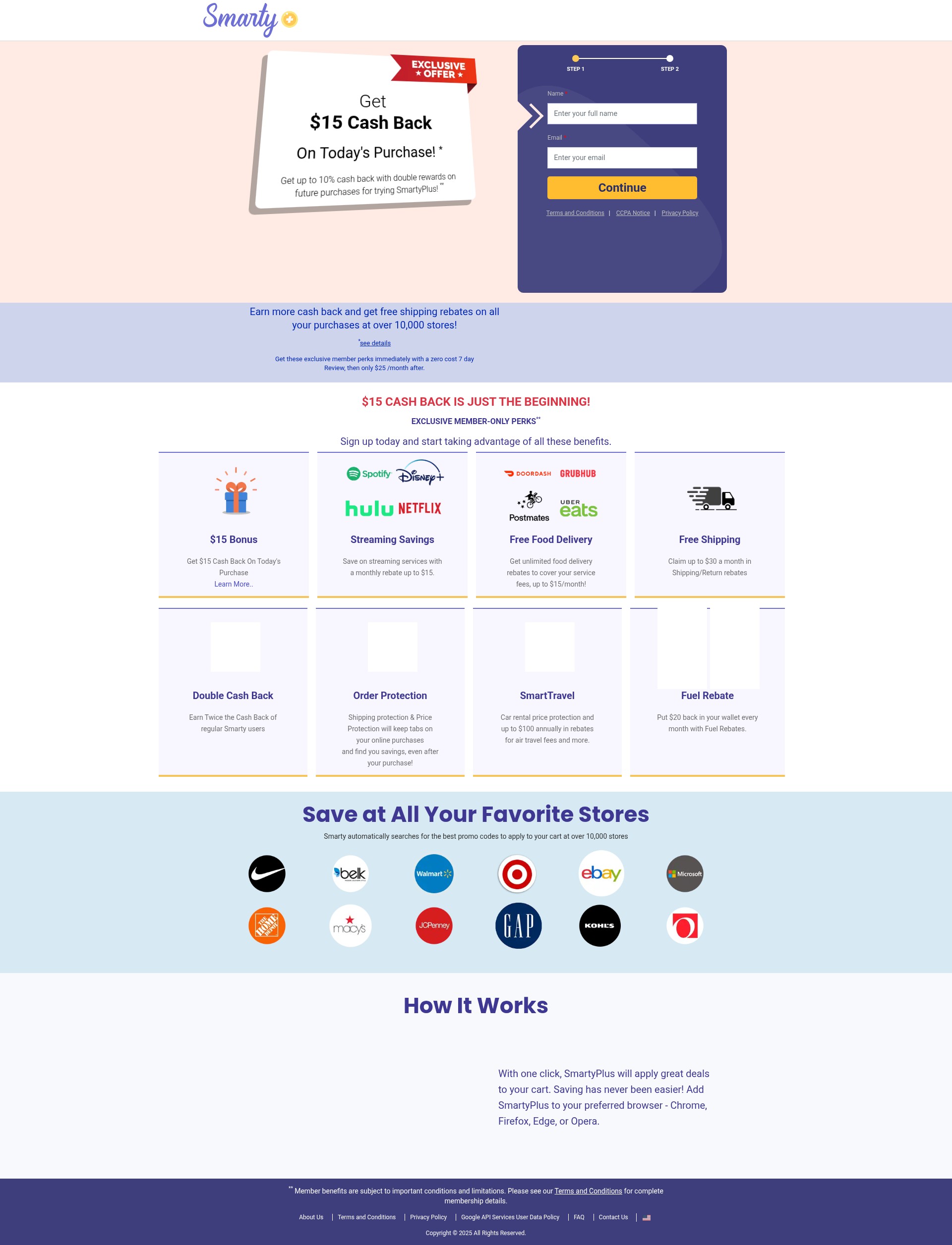 Landing Page