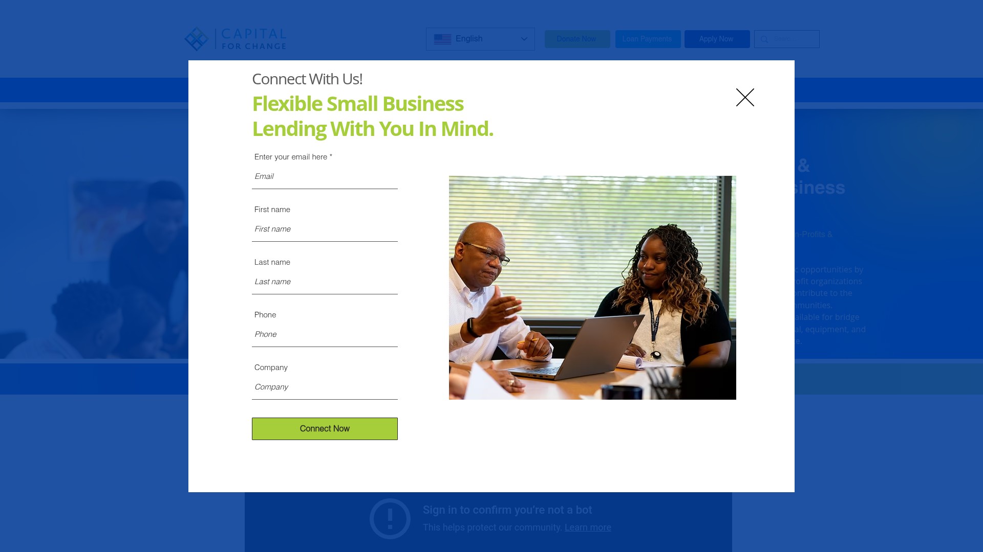 Landing Page