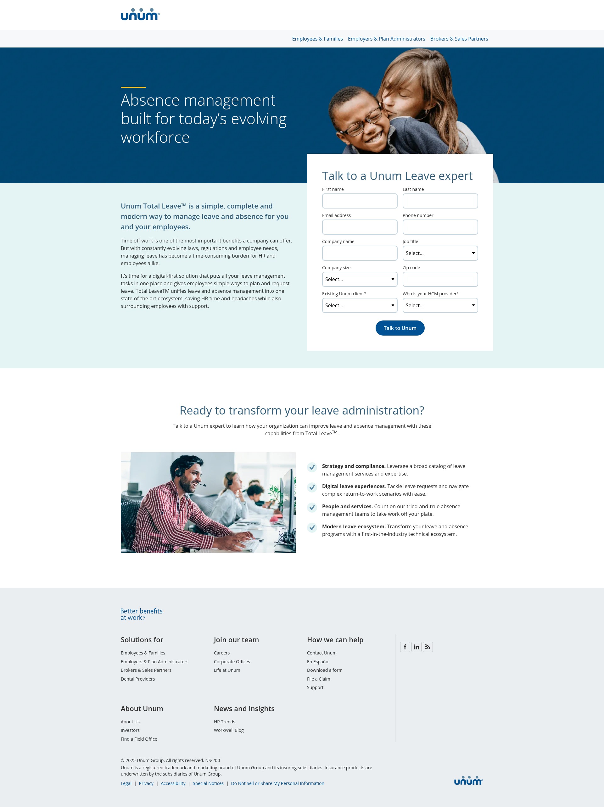 Landing Page
