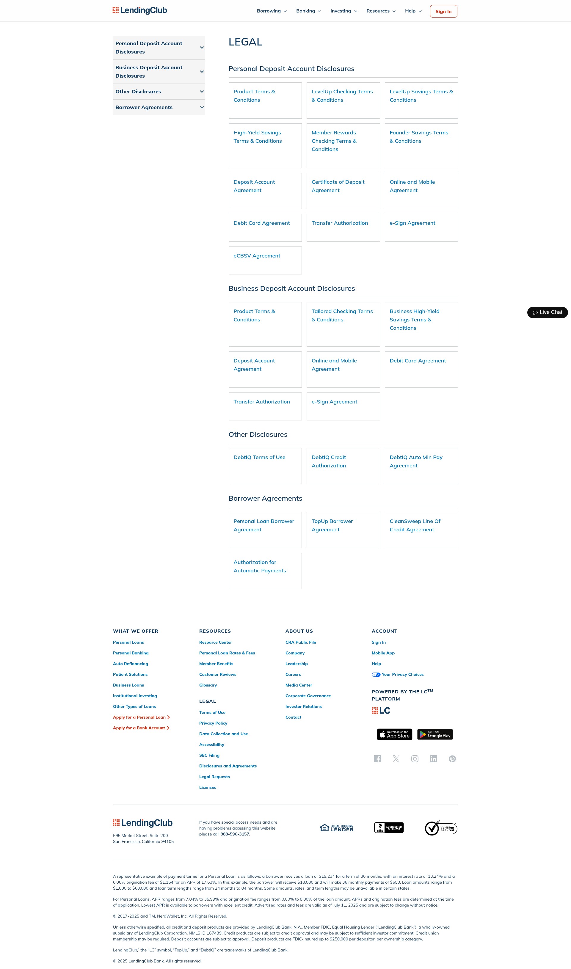 Landing Page