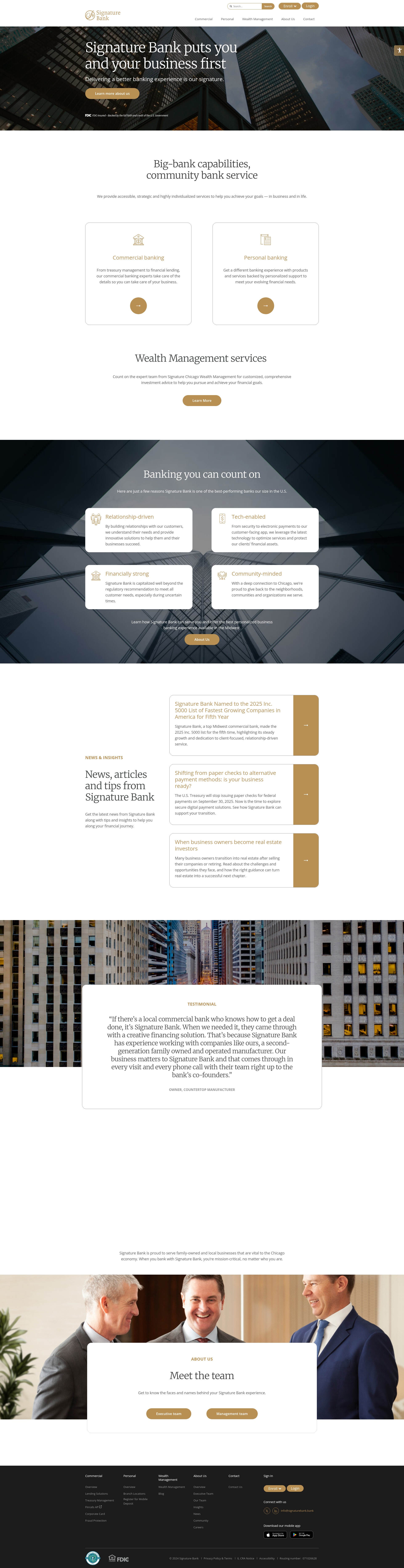 Landing Page