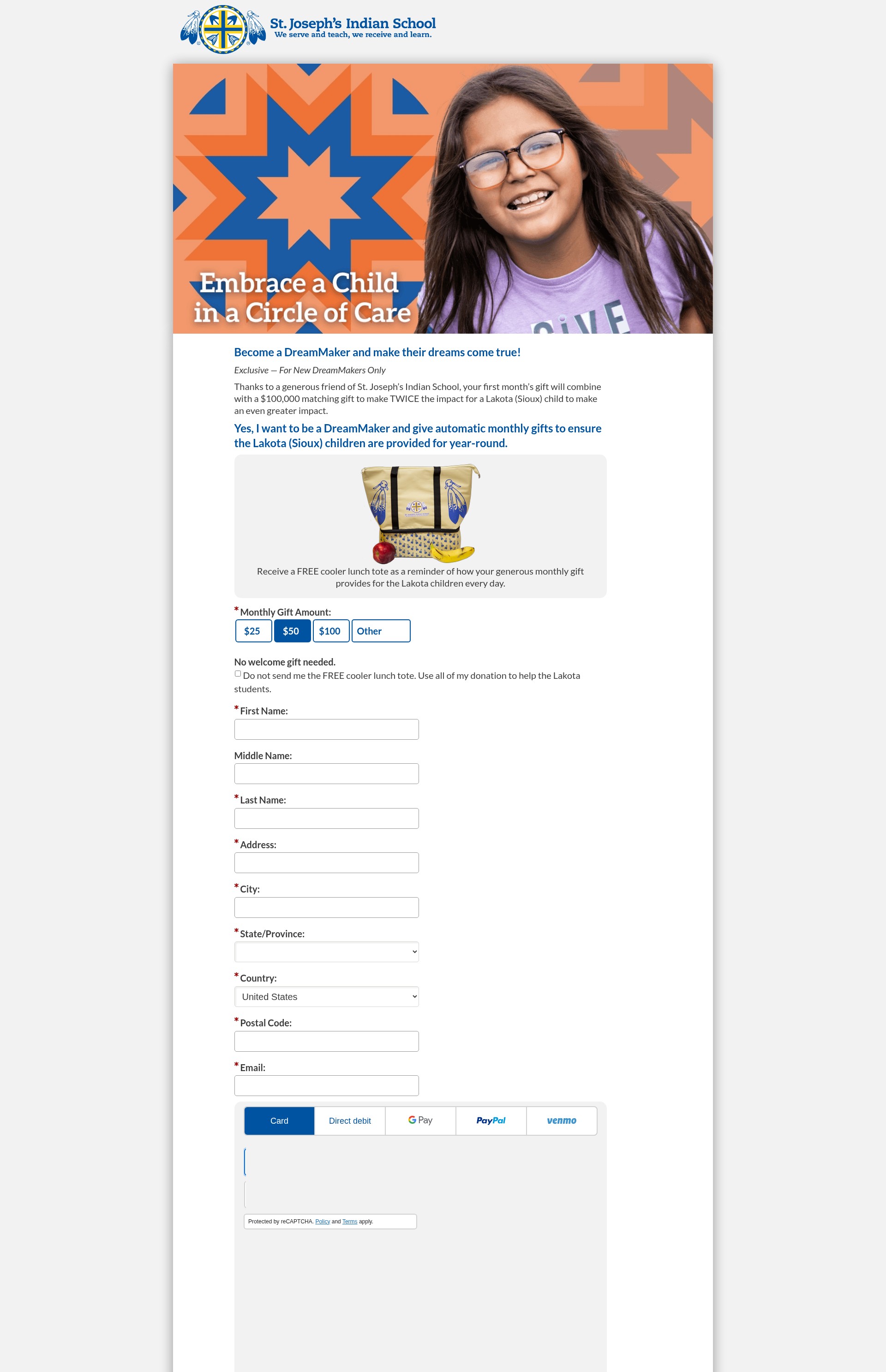 Landing Page