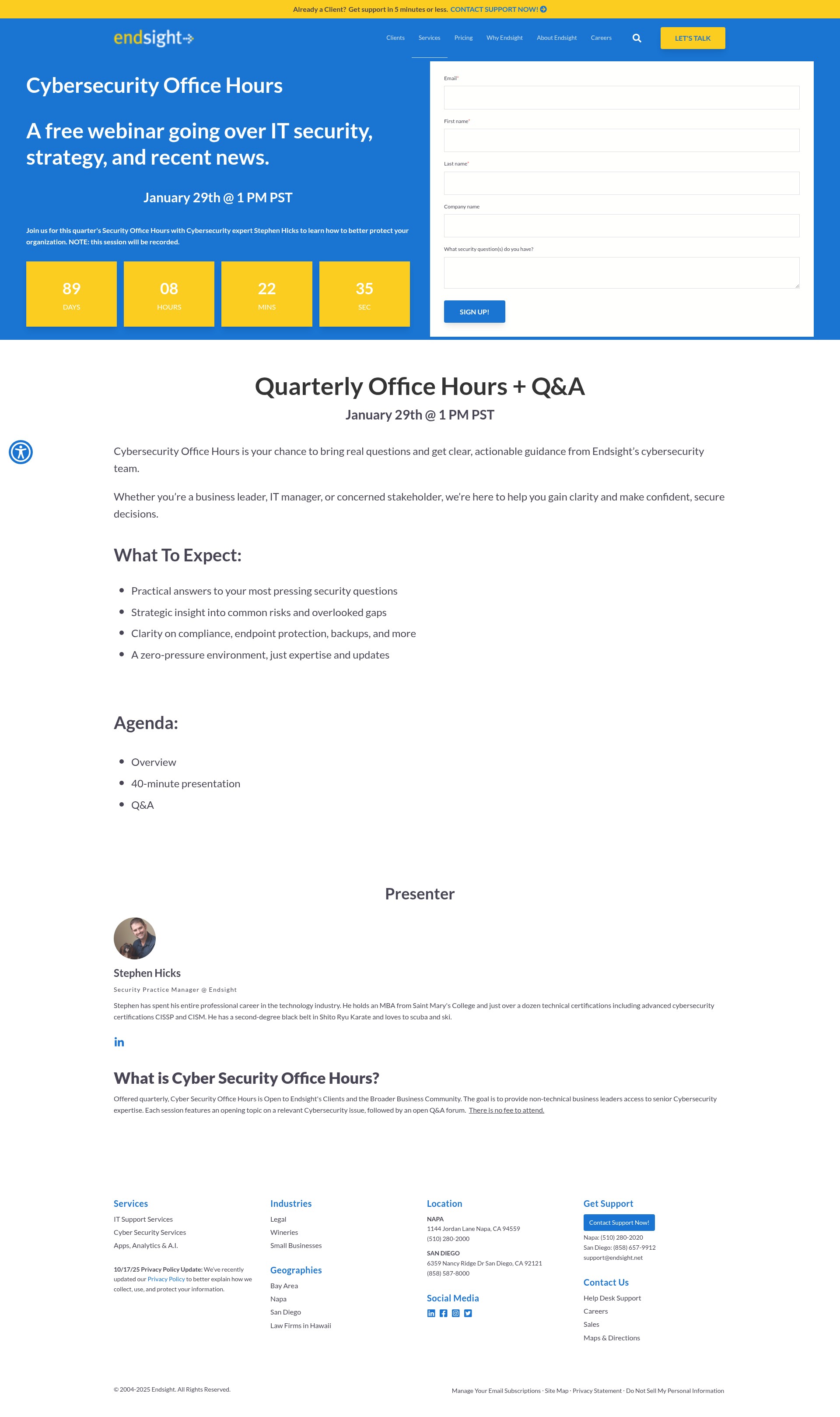 Landing Page