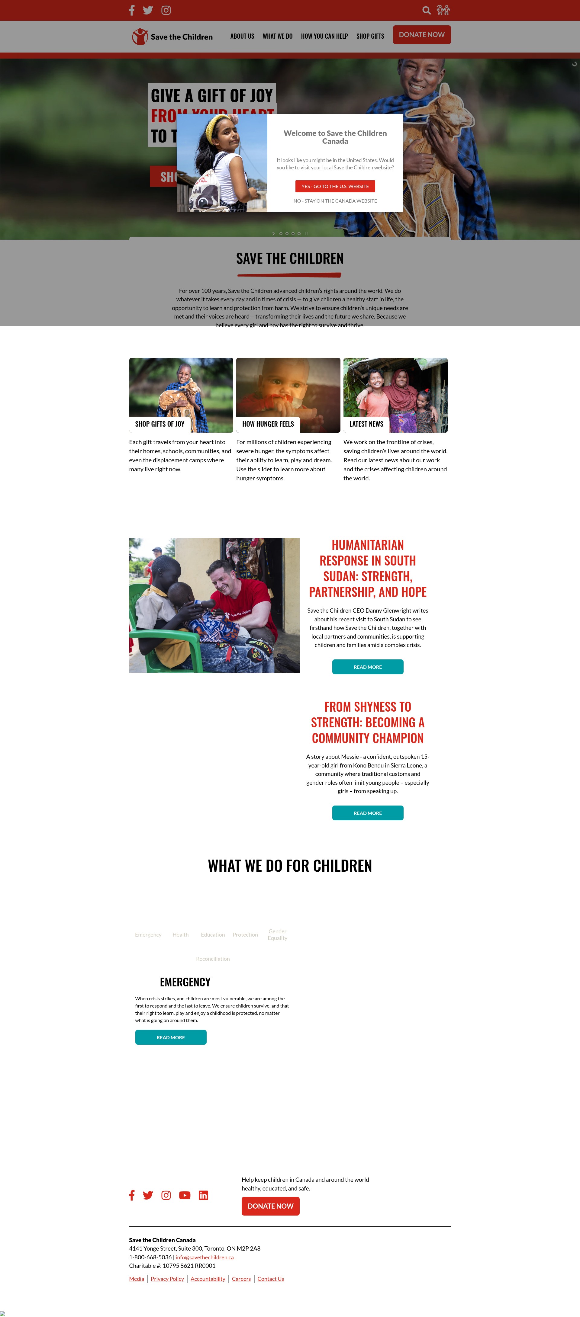 Landing Page