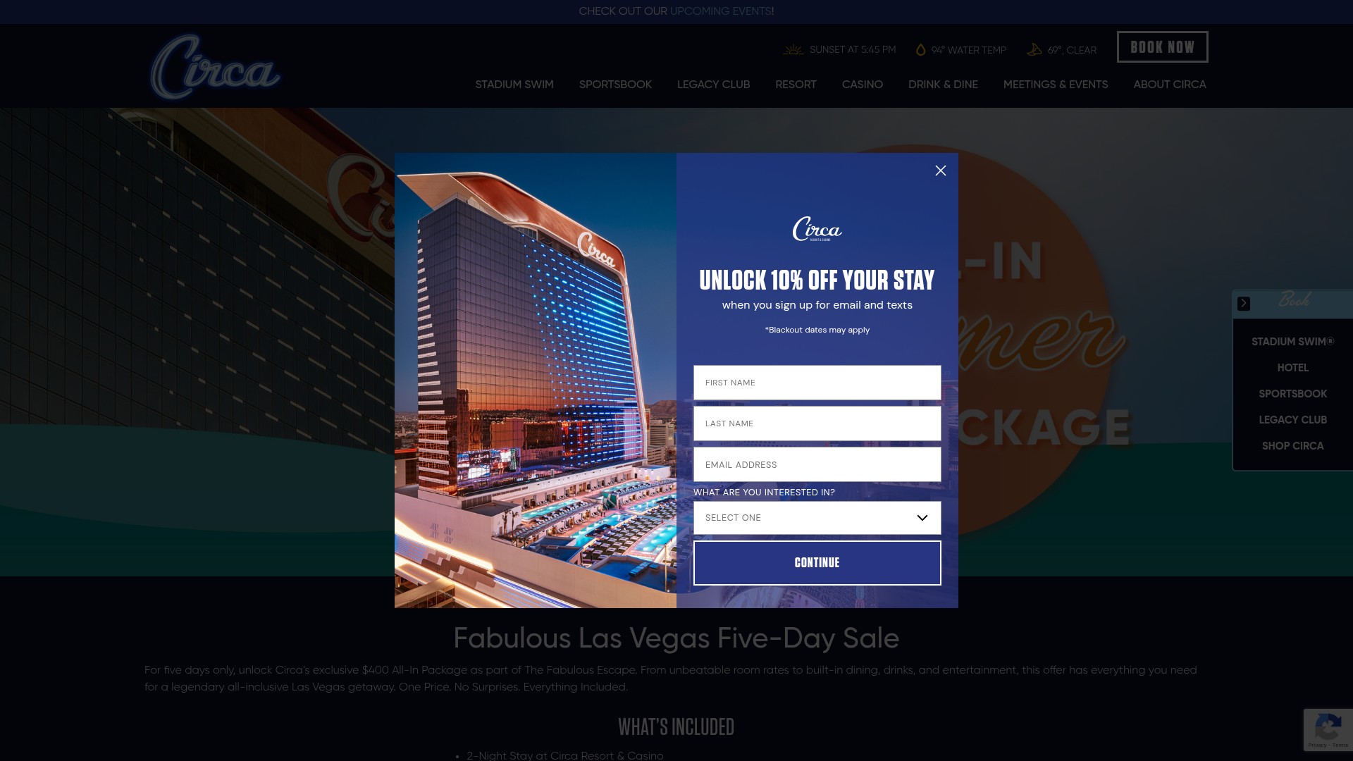 Landing Page