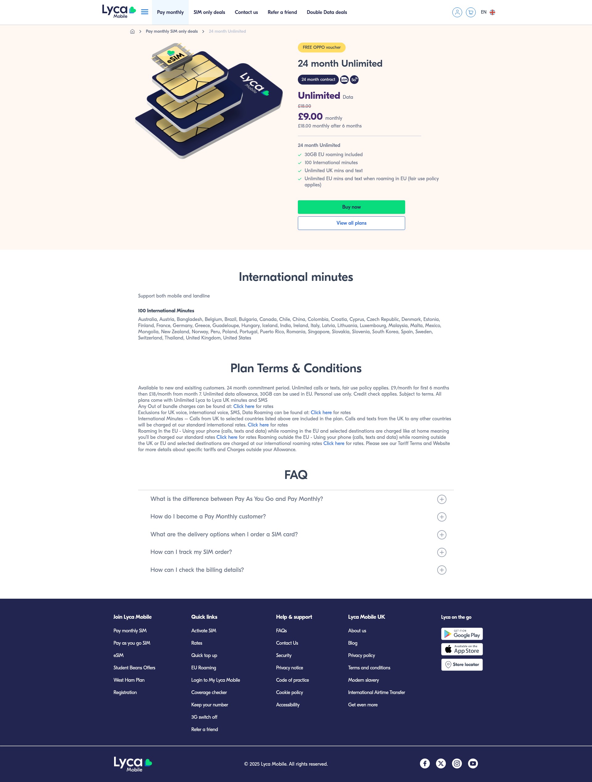 Landing Page
