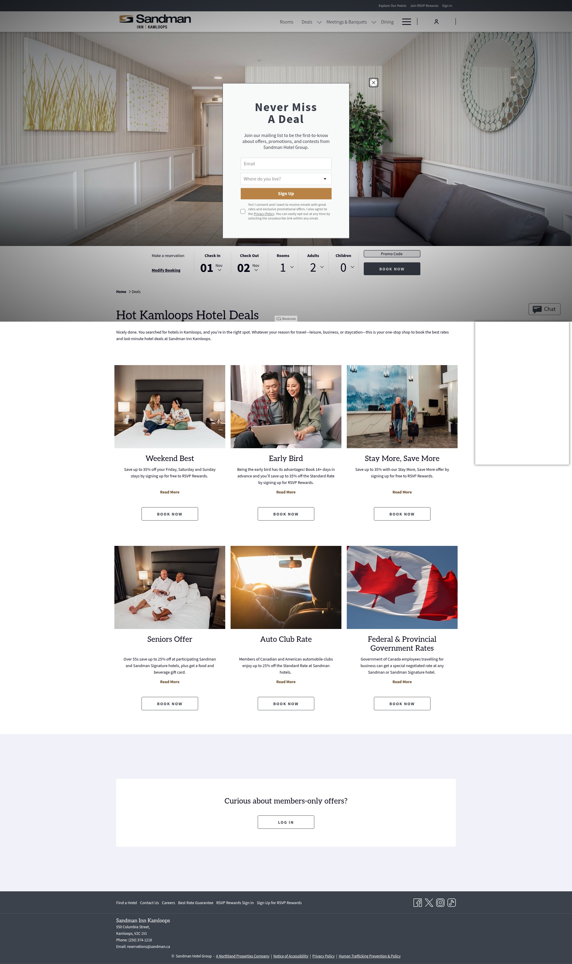 Landing Page