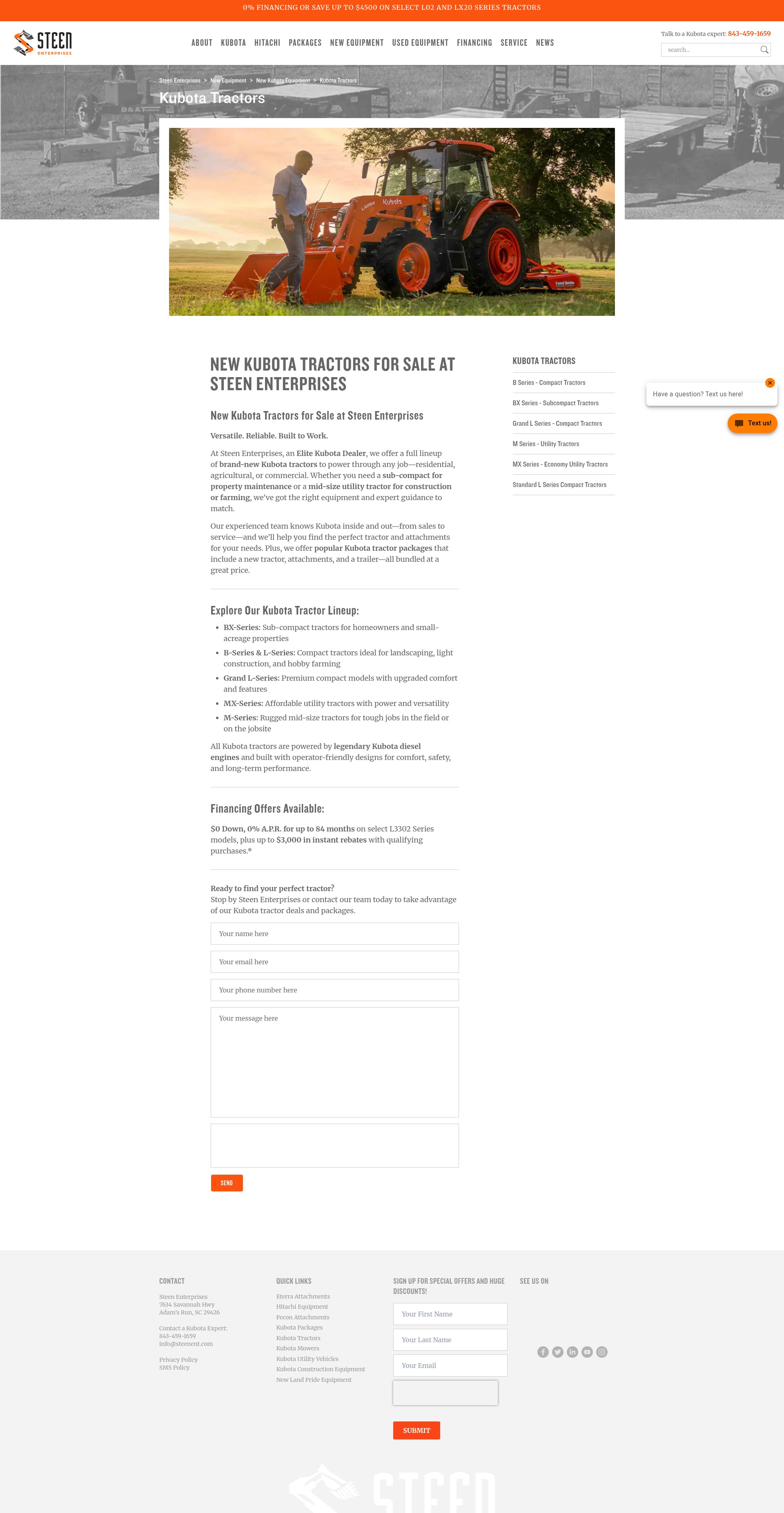 Landing Page