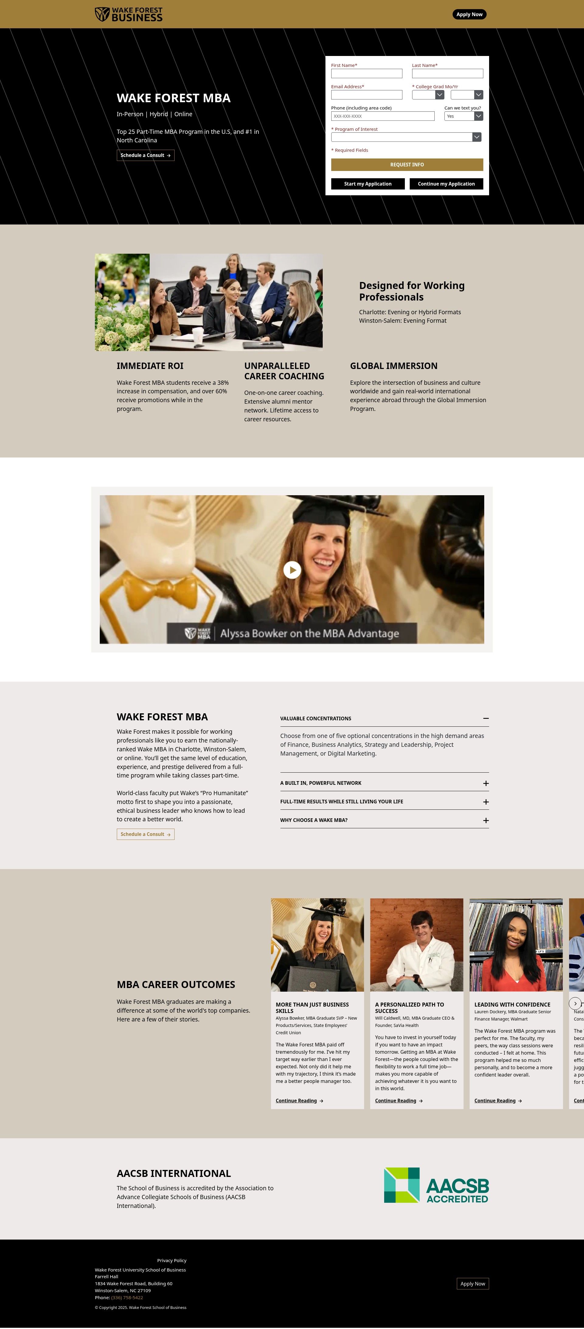 Landing Page