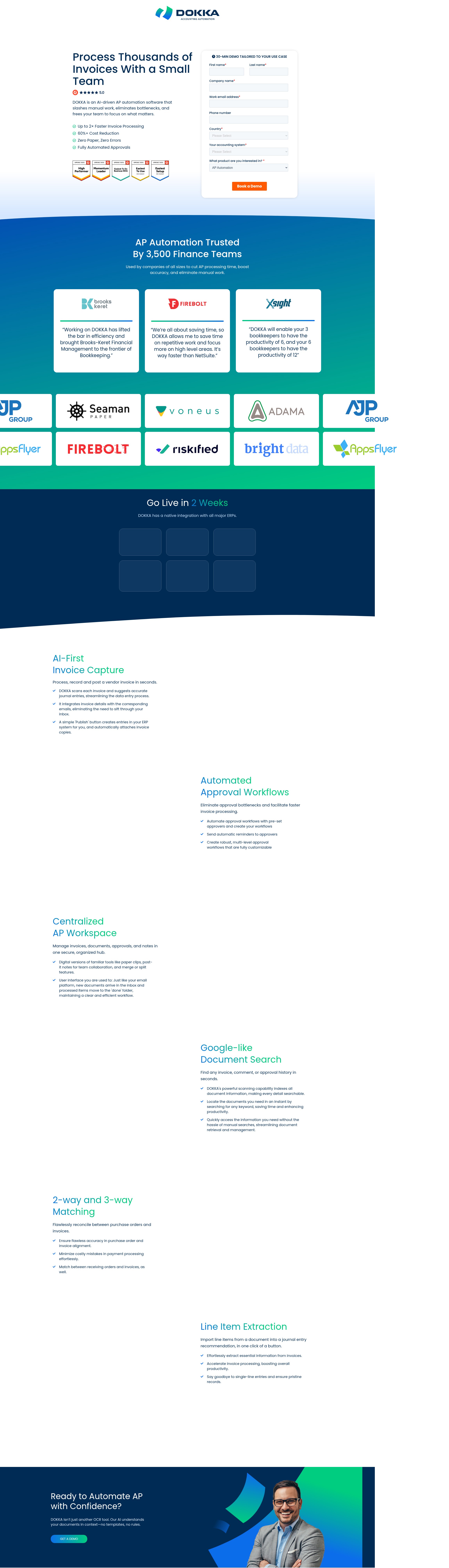 Landing Page