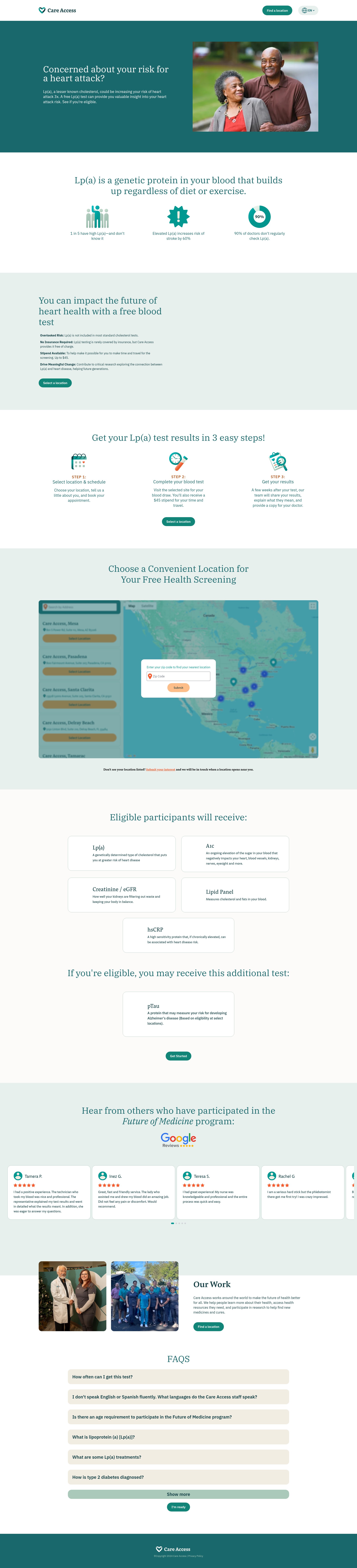Landing Page