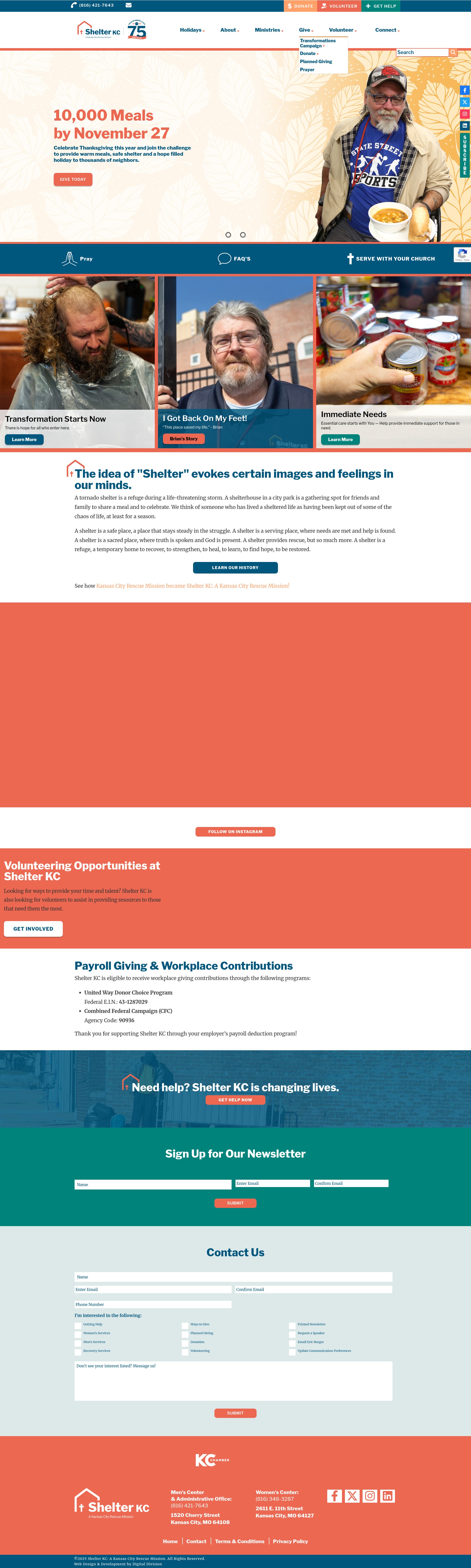 Landing Page
