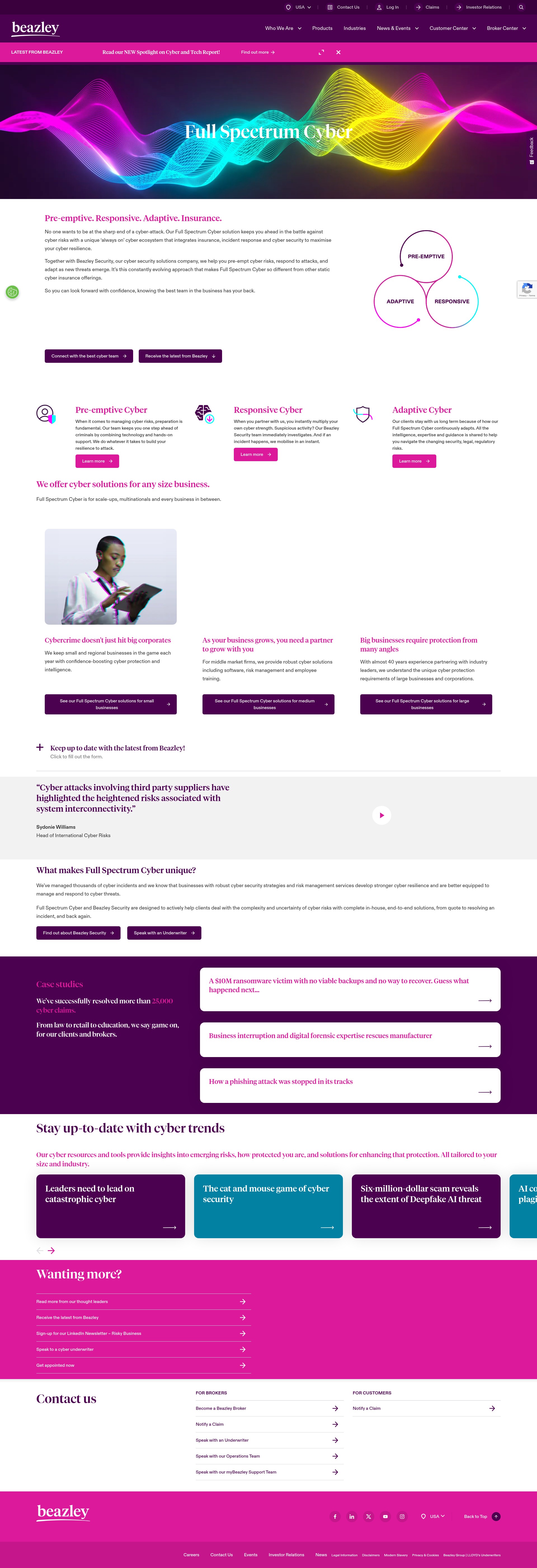 Landing Page