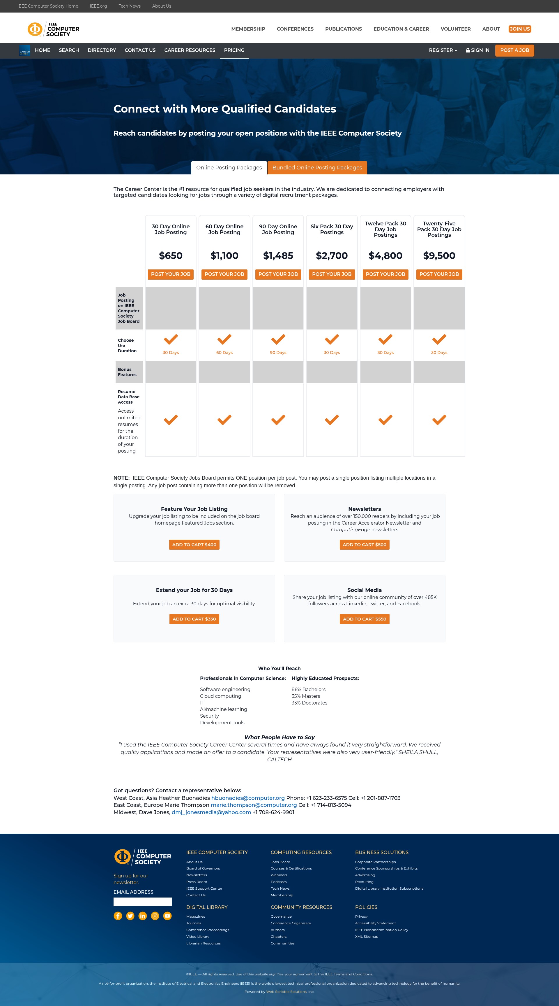 Landing Page