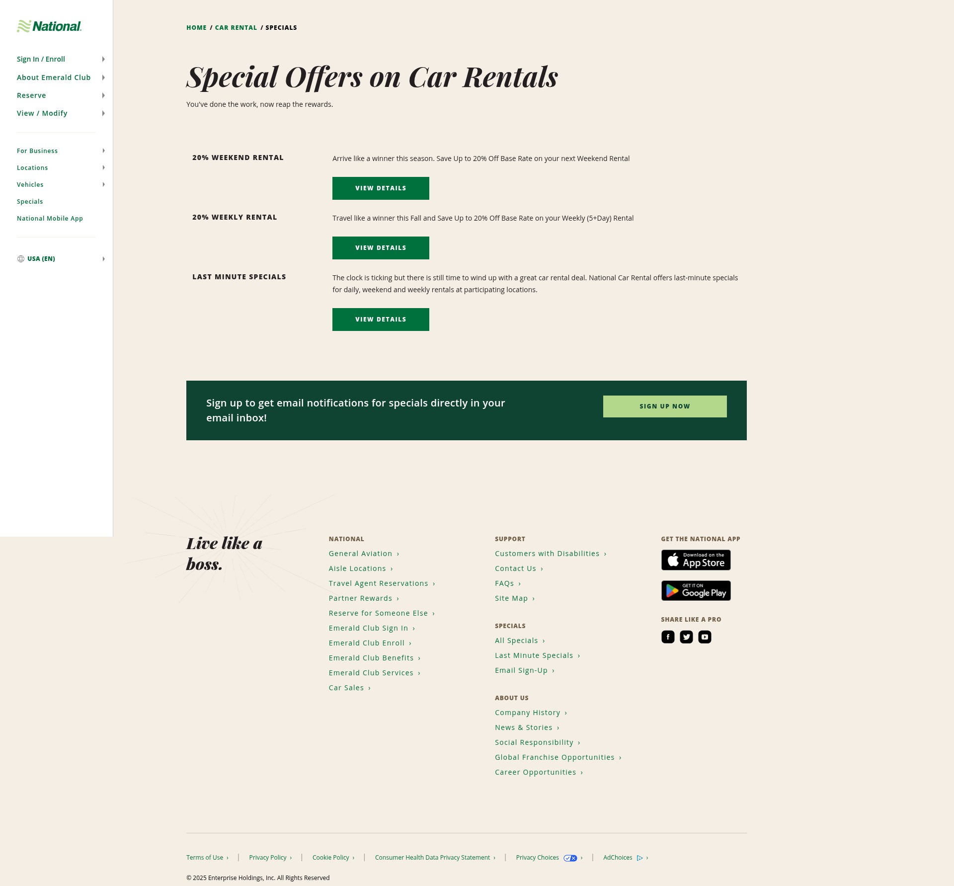Landing Page