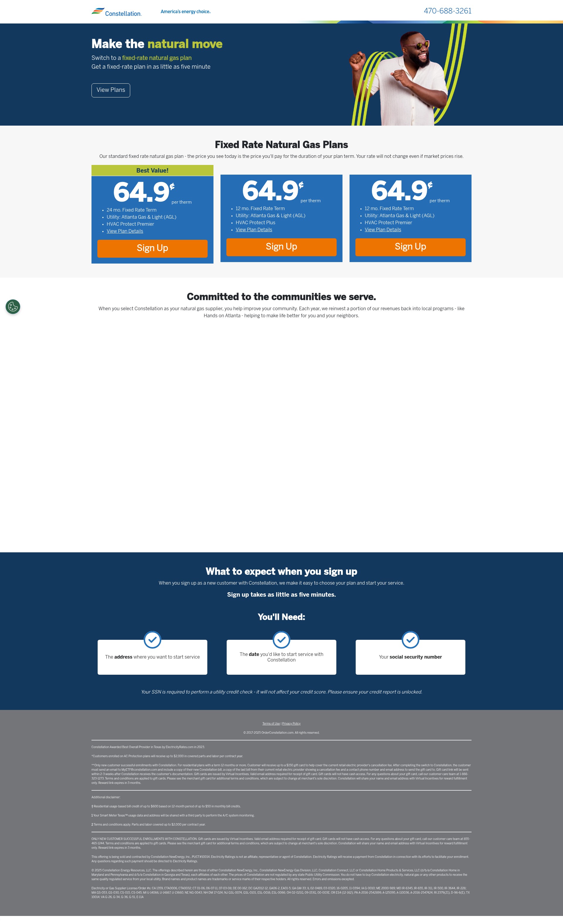 Landing Page