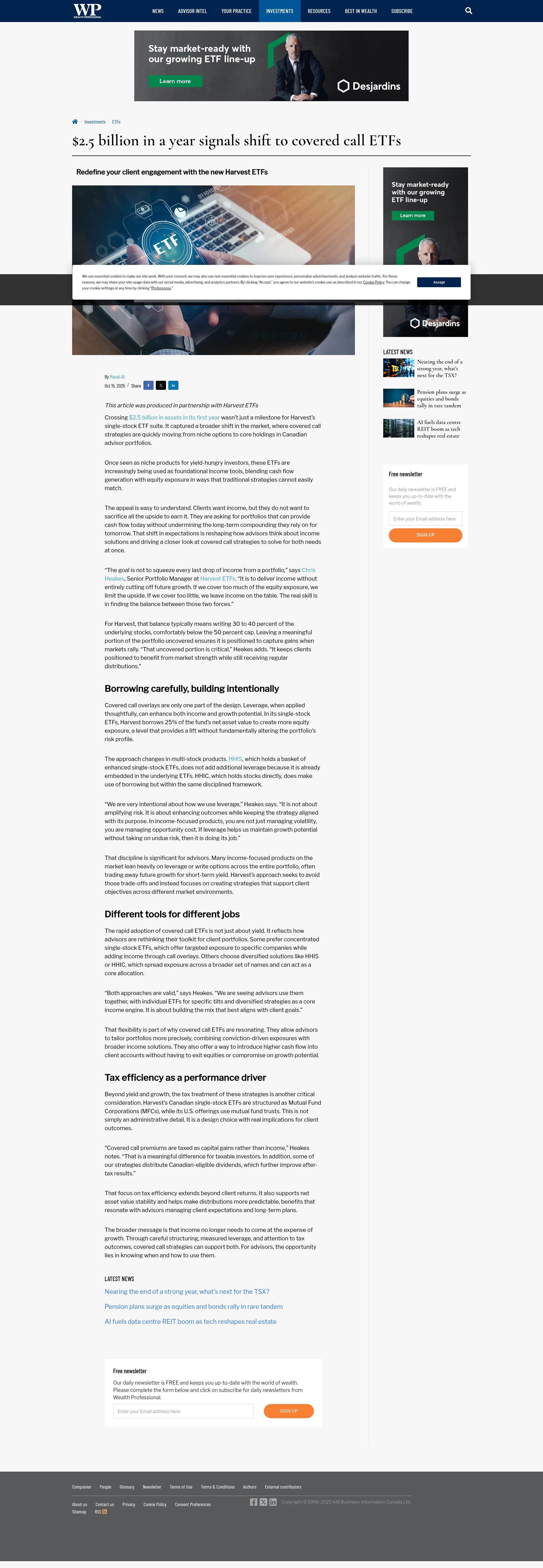 Landing Page