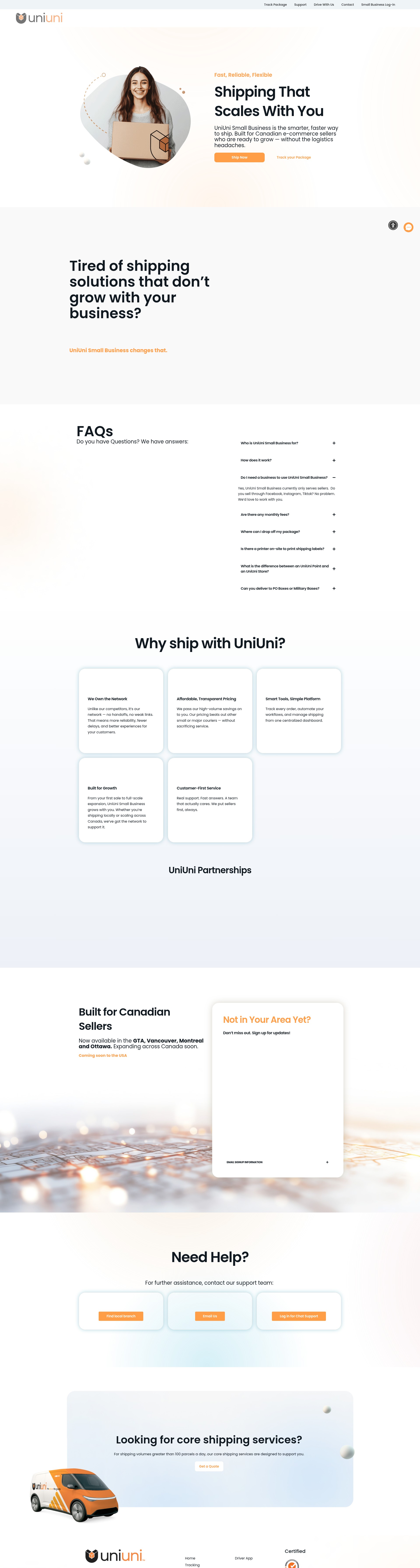Landing Page