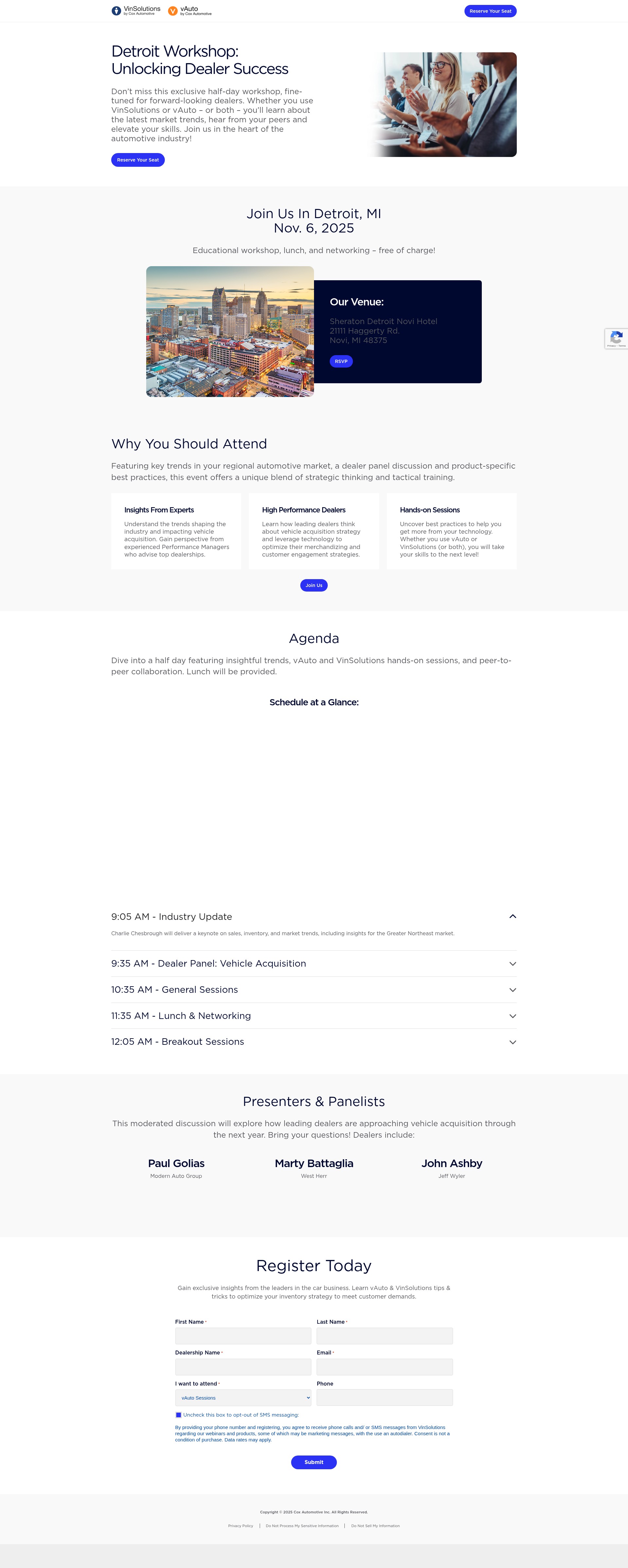 Landing Page