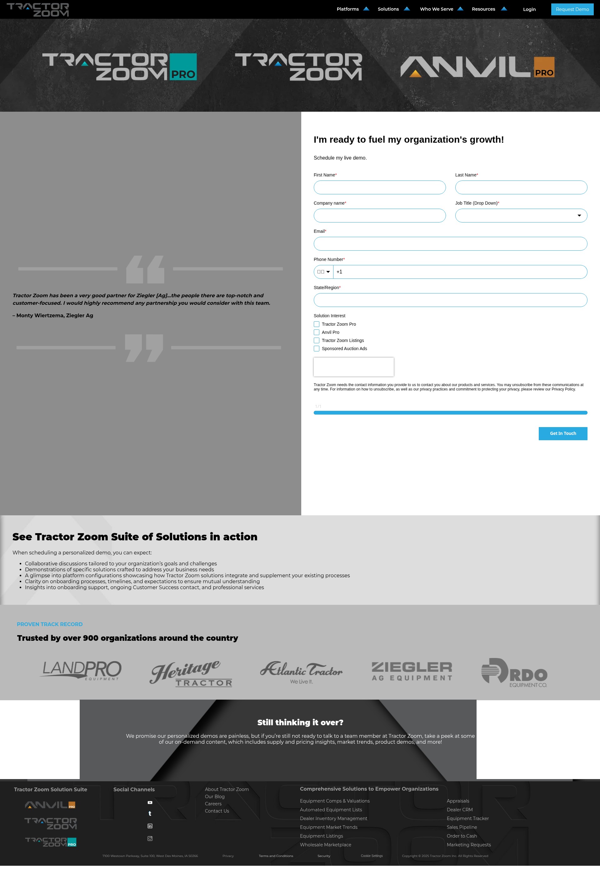 Landing Page