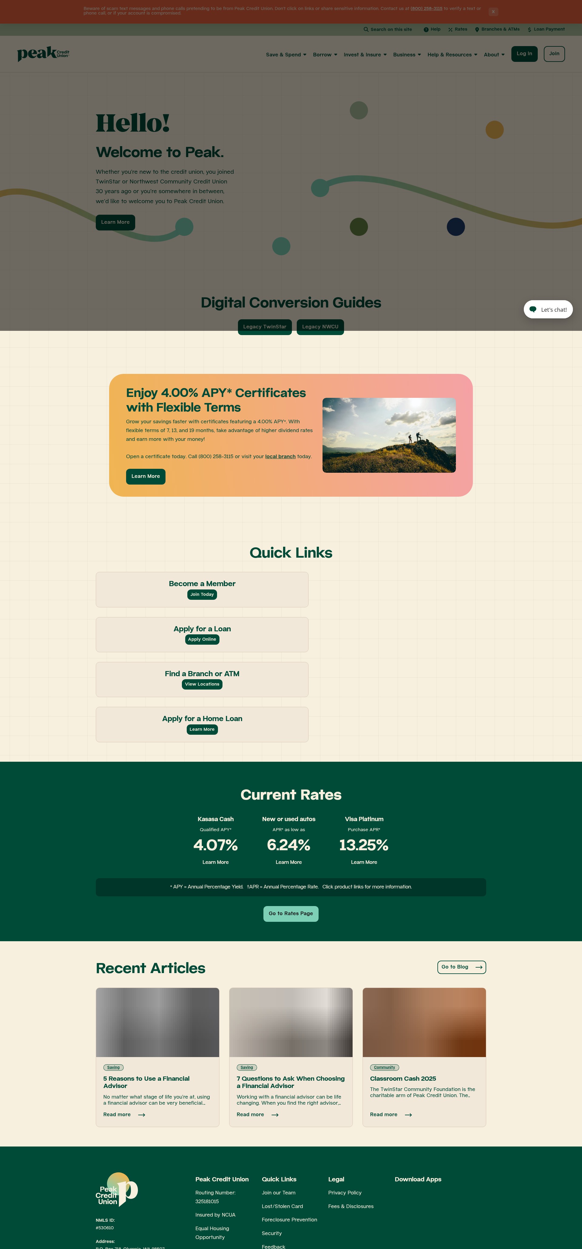 Landing Page