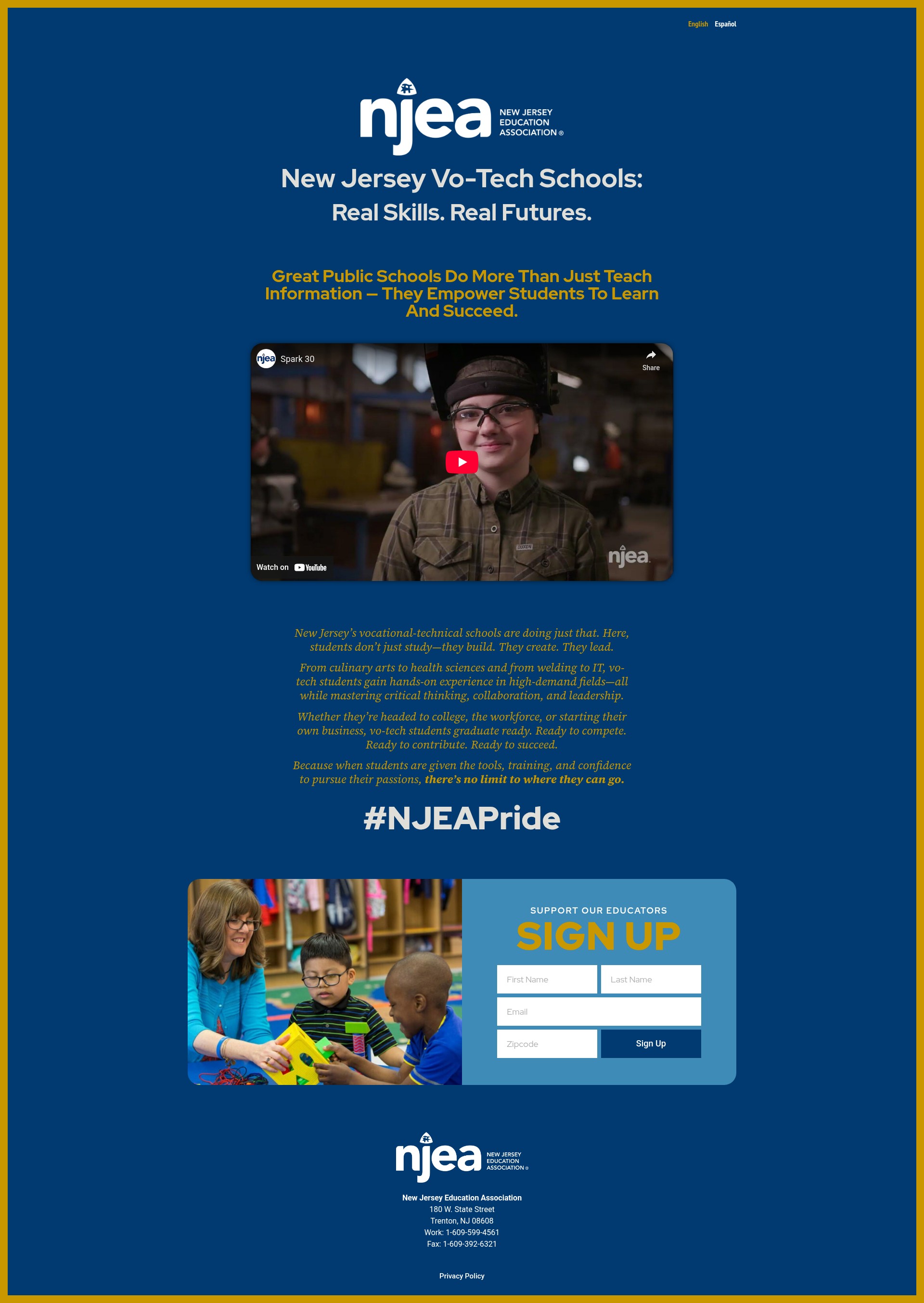 Landing Page