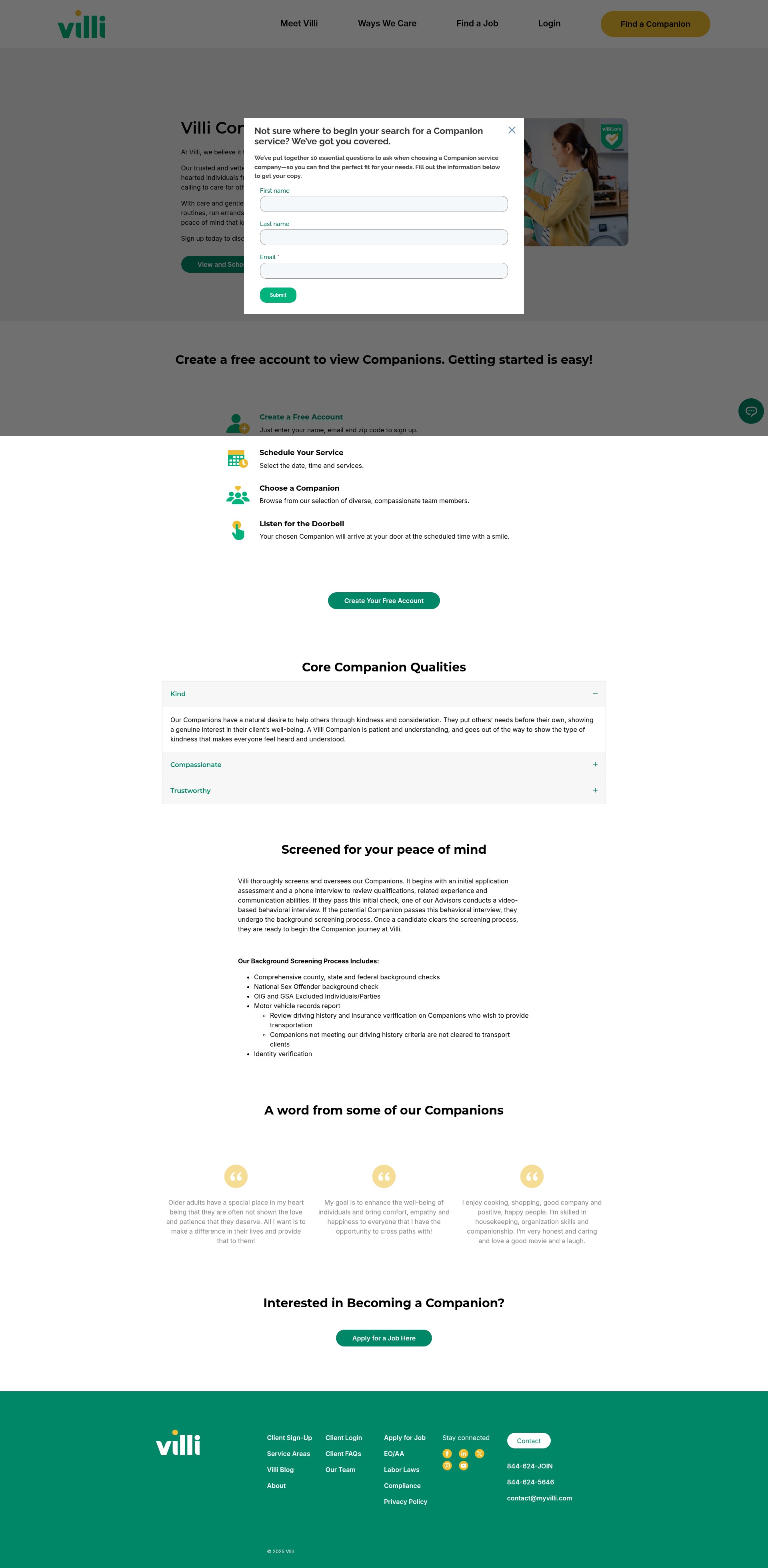 Landing Page