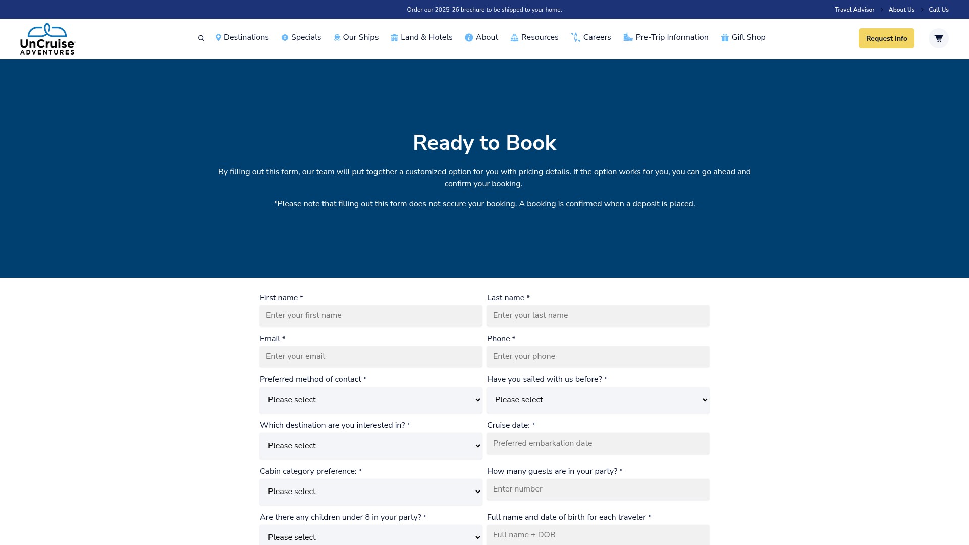Landing Page