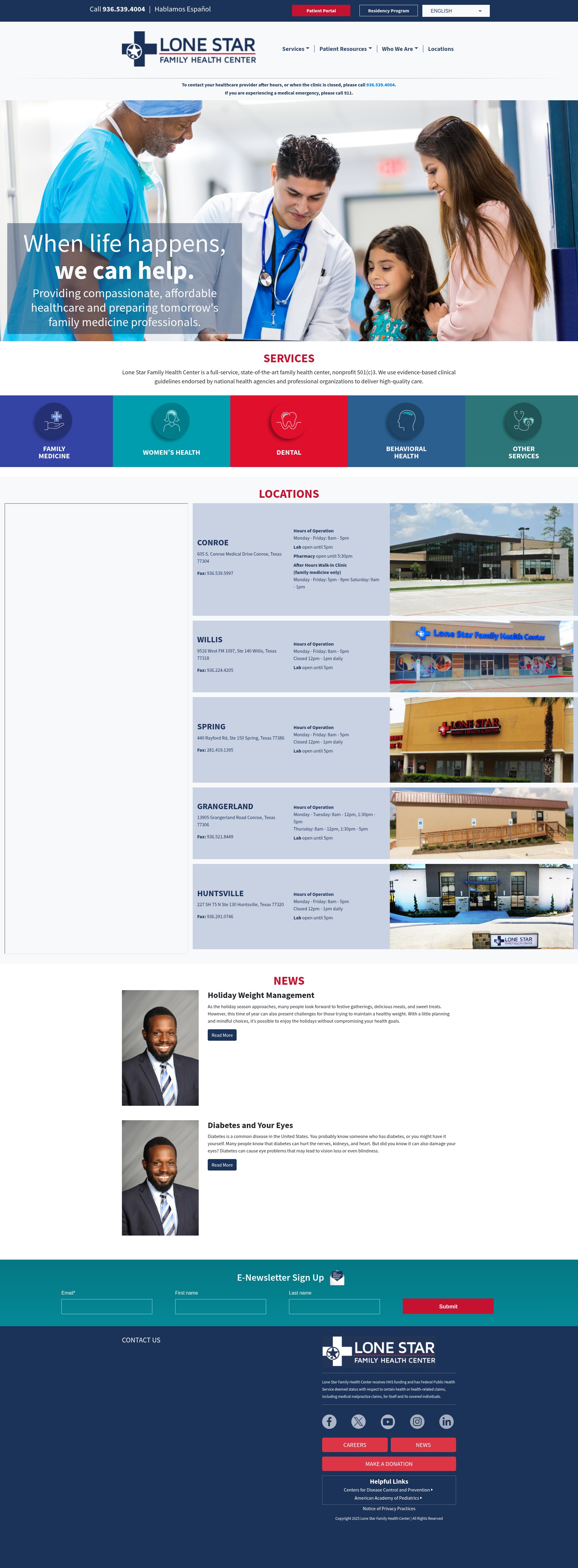 Landing Page
