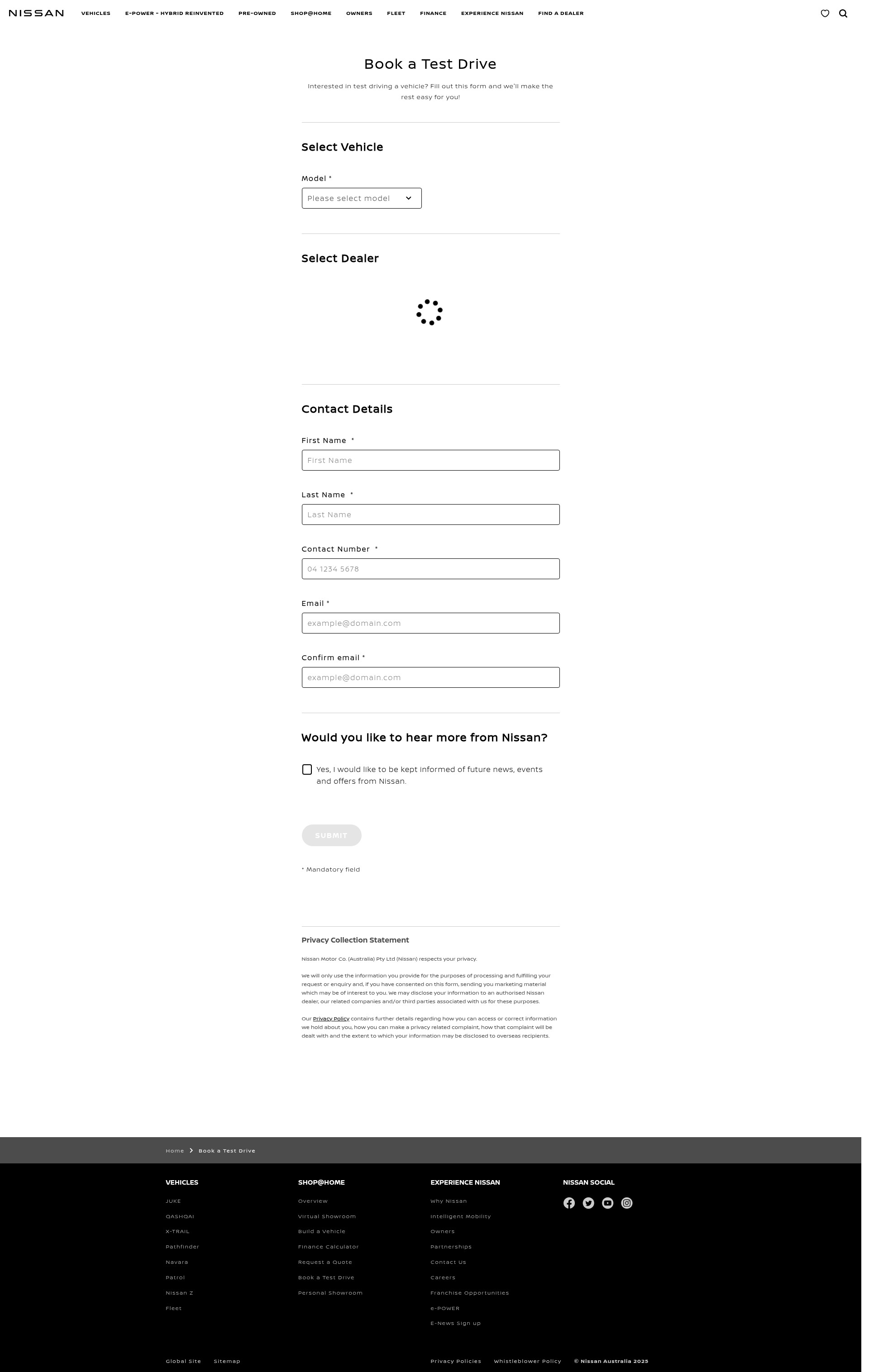 Landing Page