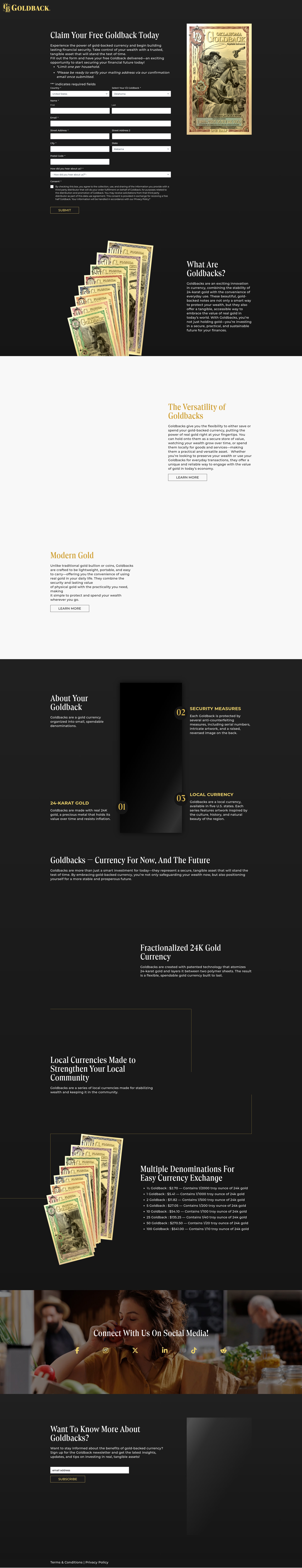 Landing Page
