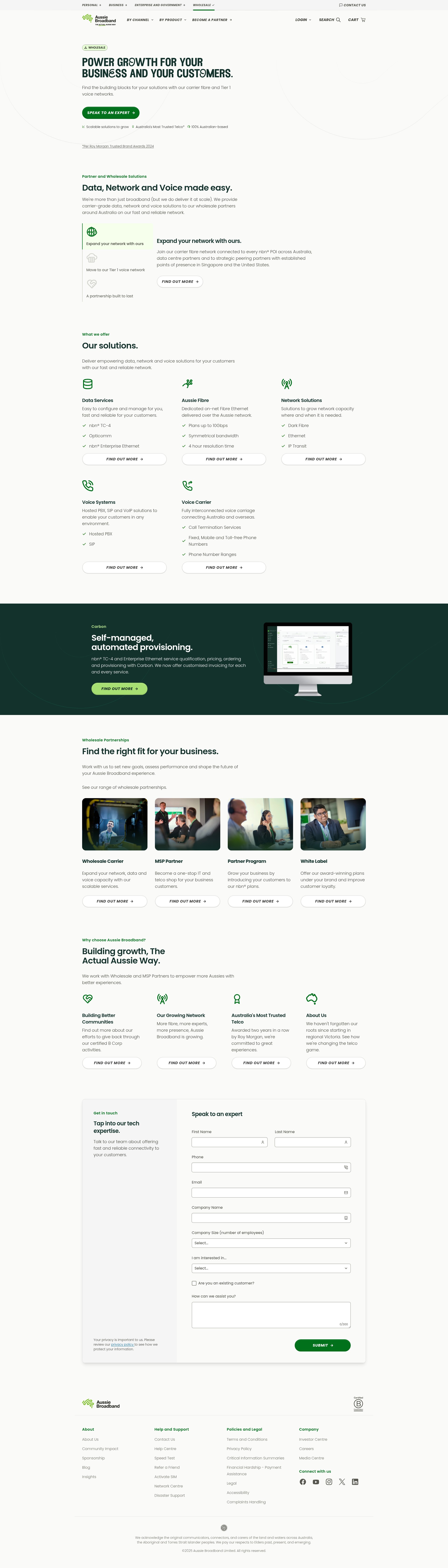 Landing Page