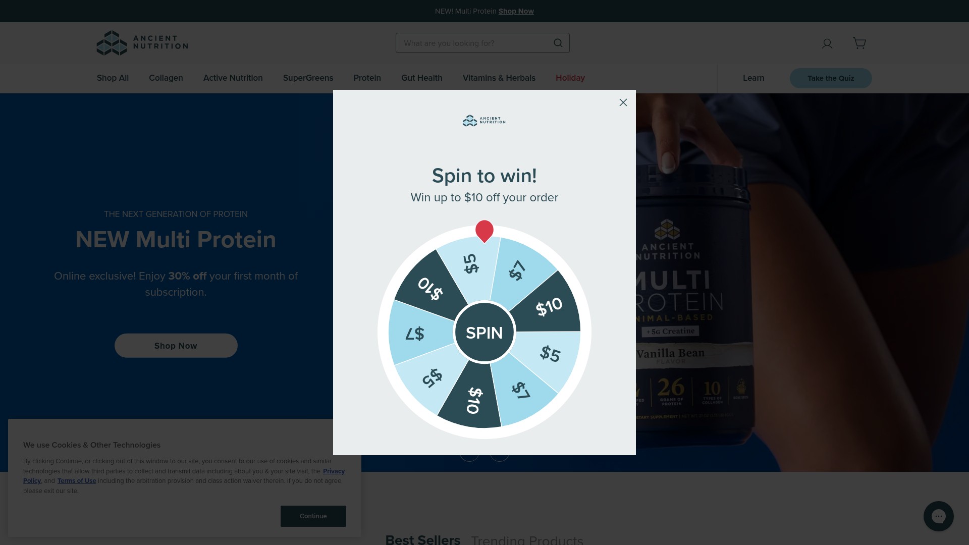 Landing Page
