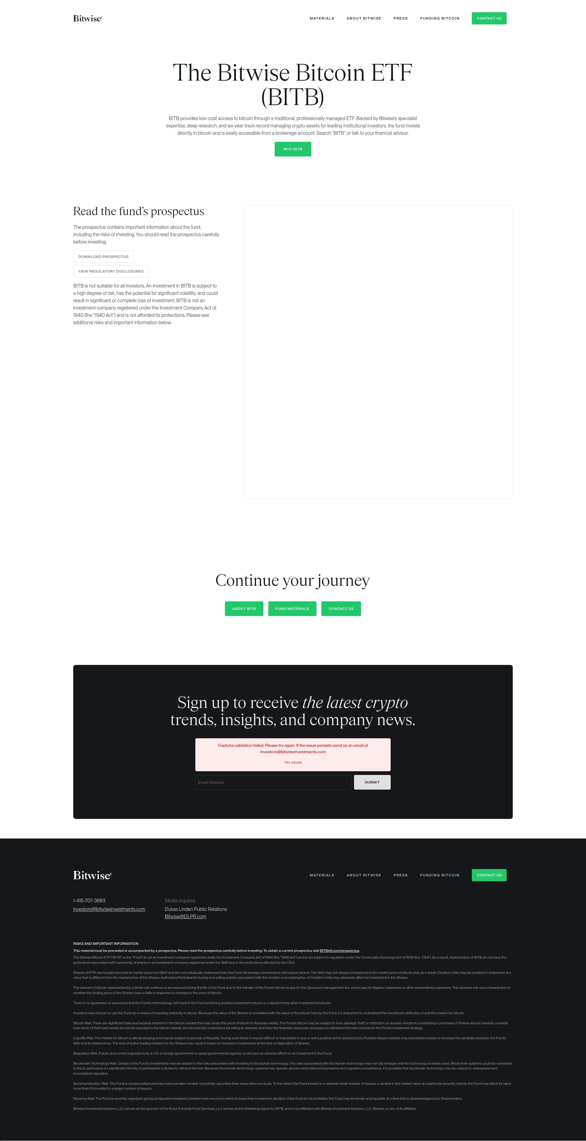 Landing Page