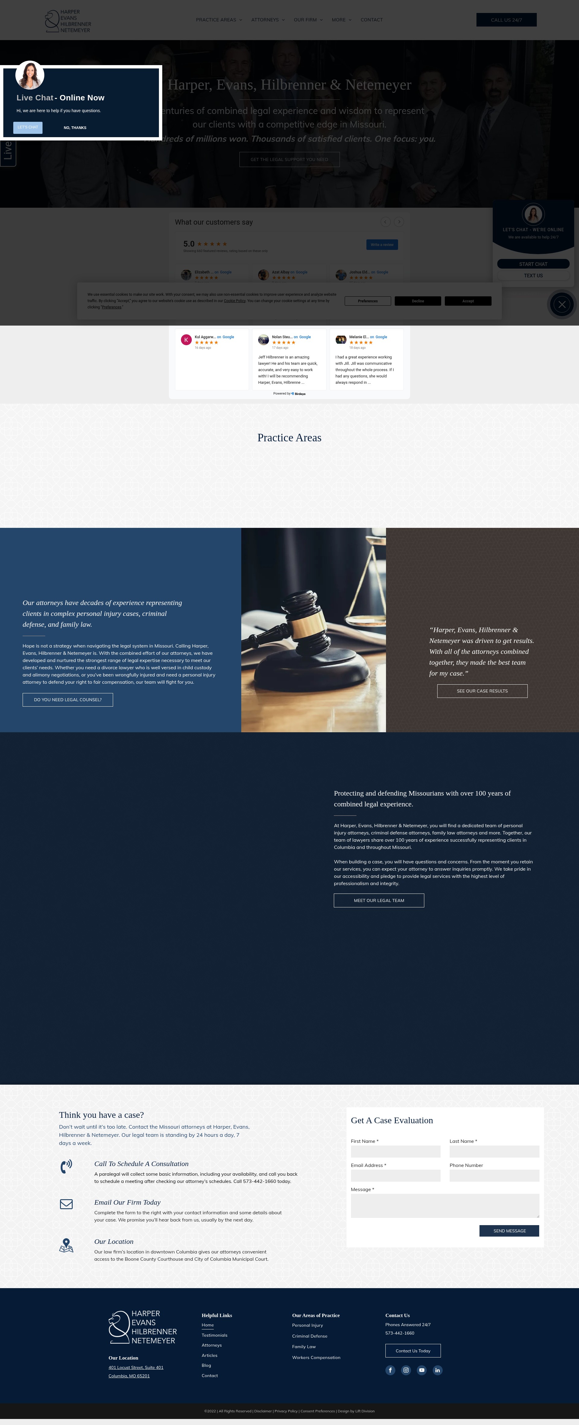 Landing Page