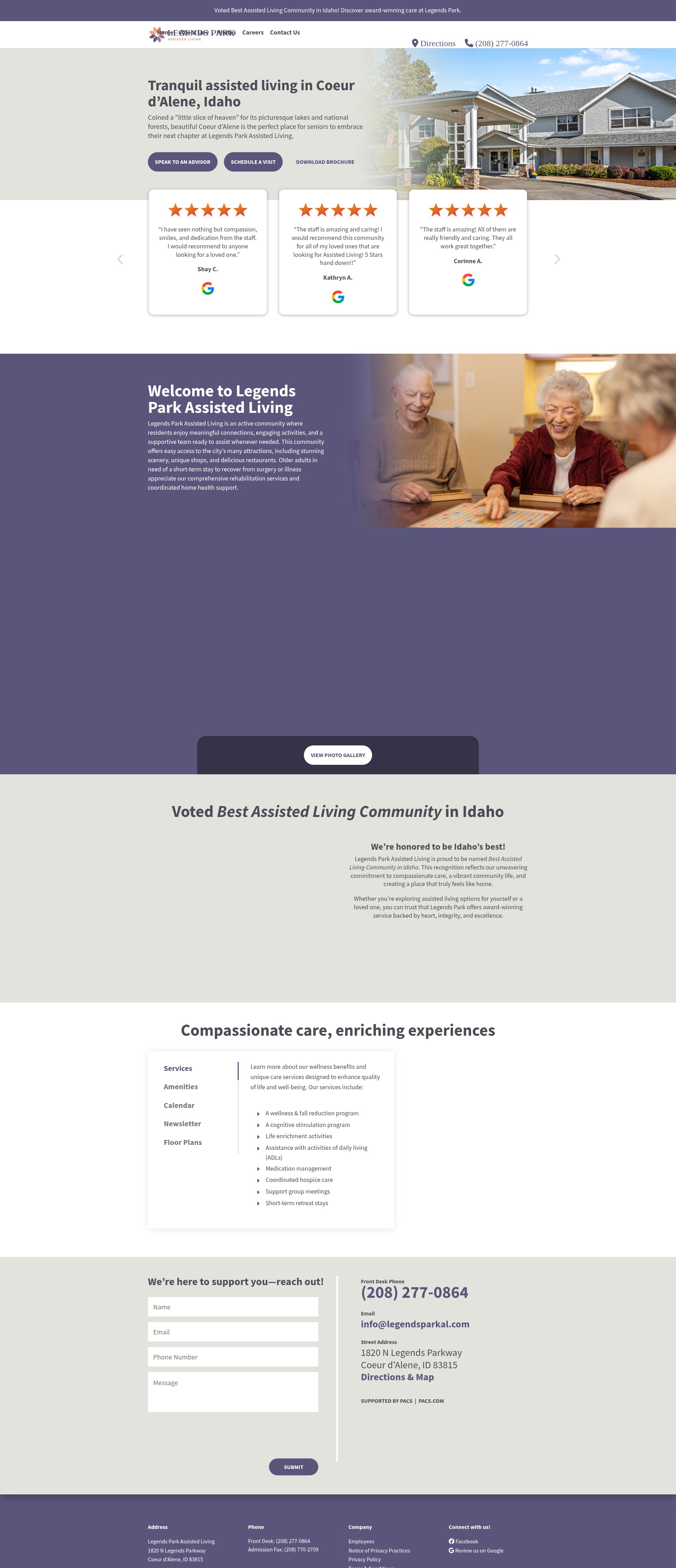 Landing Page