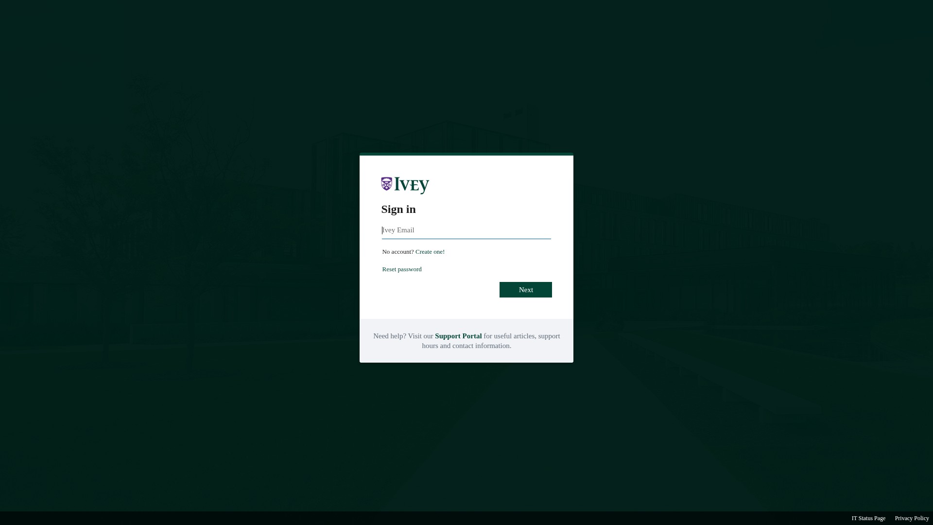 Landing Page