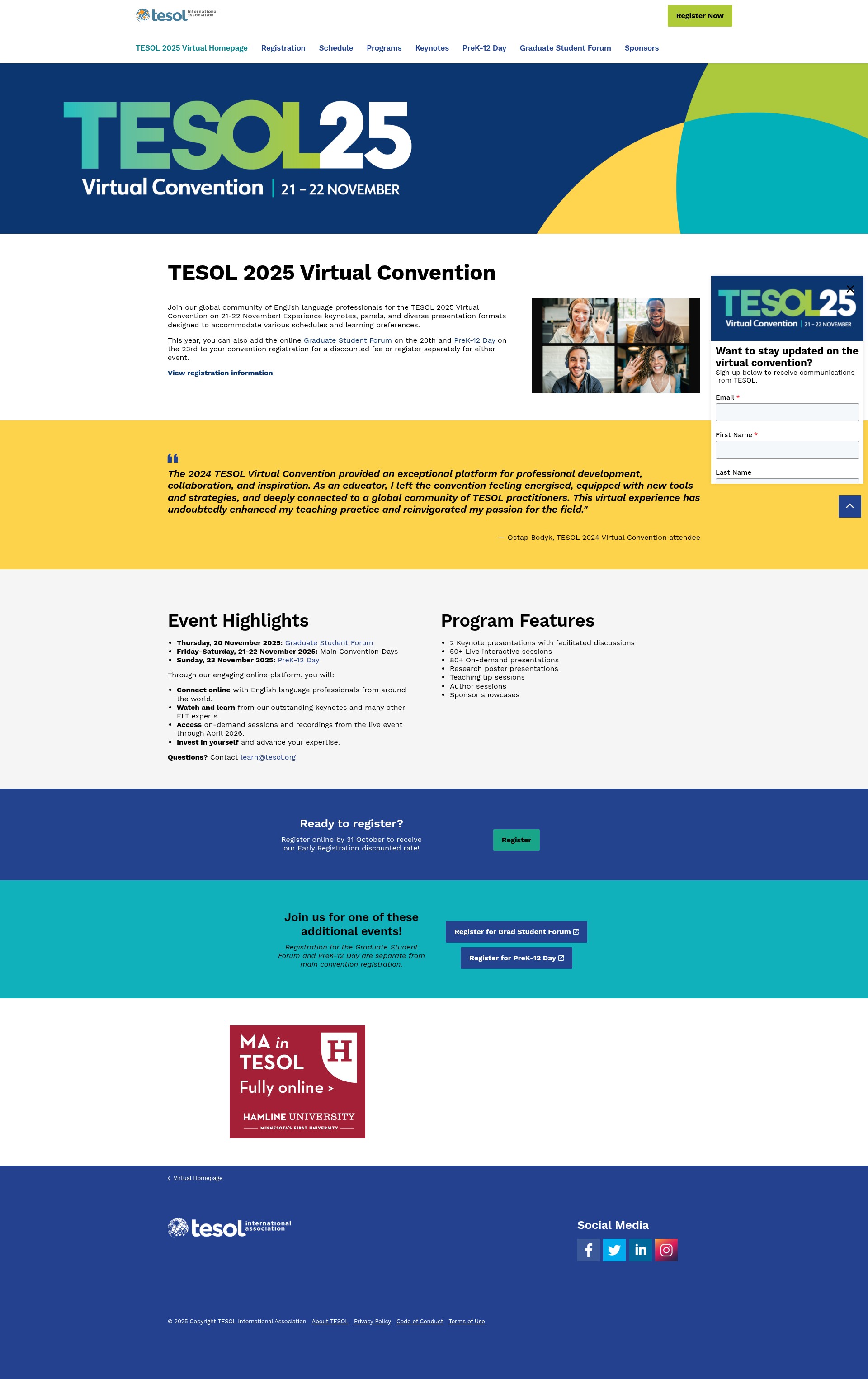 Landing Page