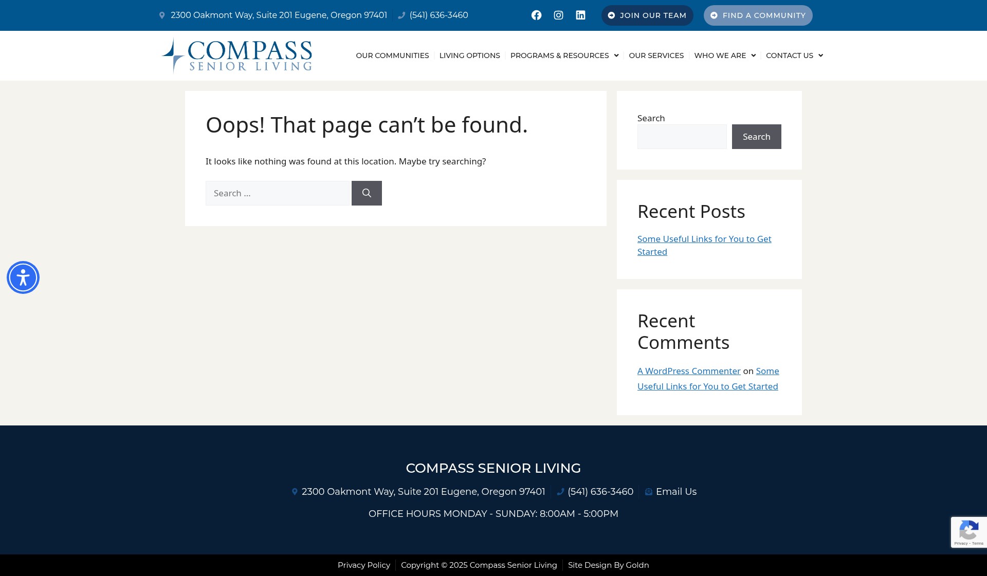 Landing Page