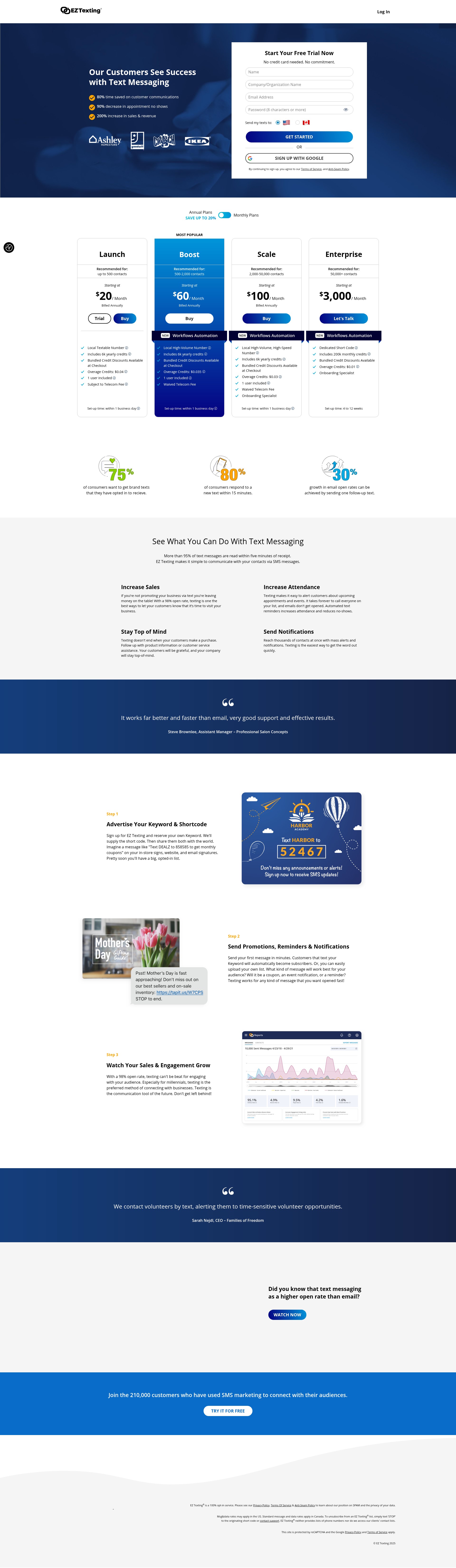 Landing Page