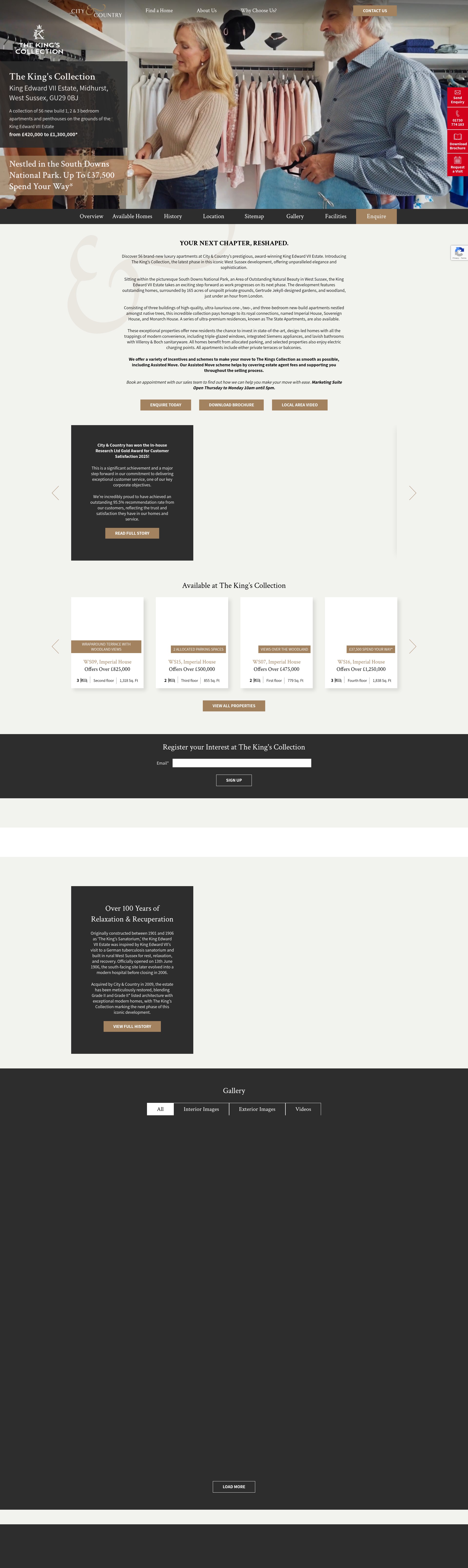 Landing Page
