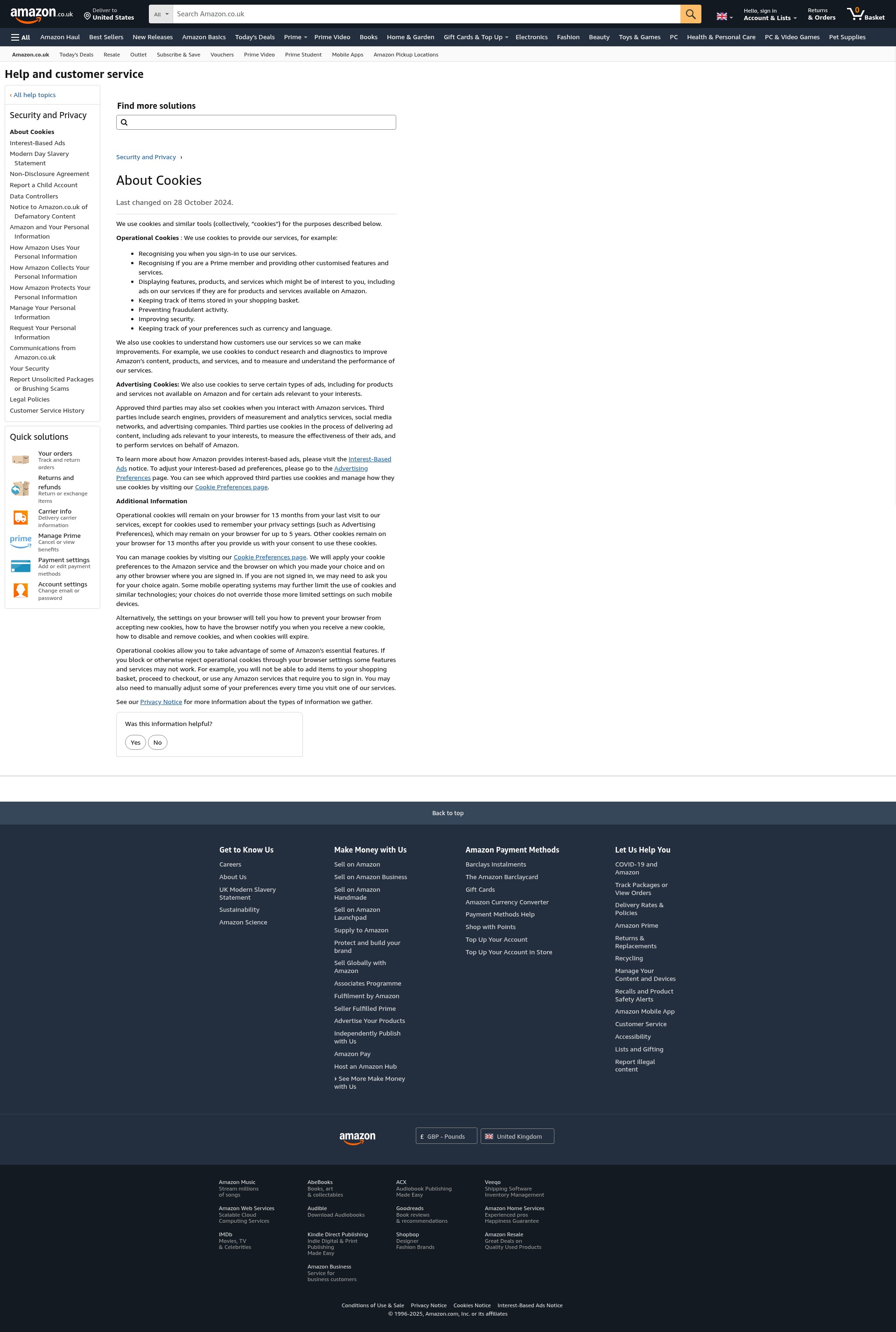 Landing Page