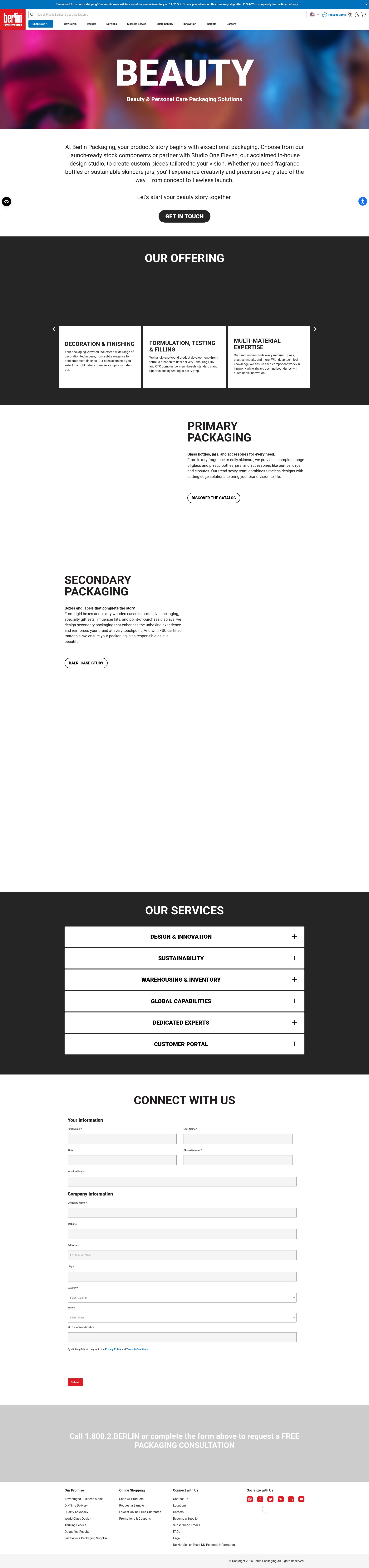 Landing Page