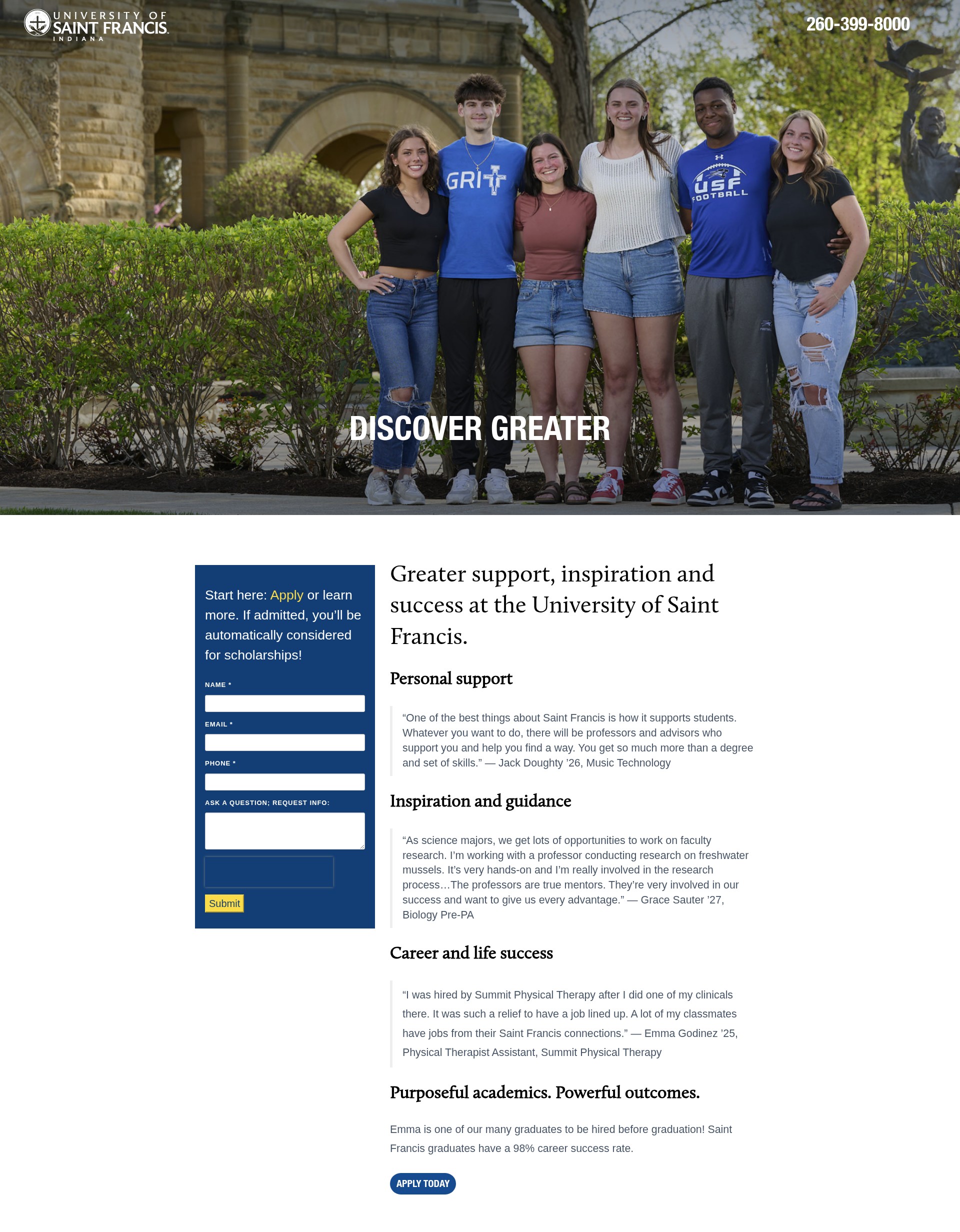 Landing Page