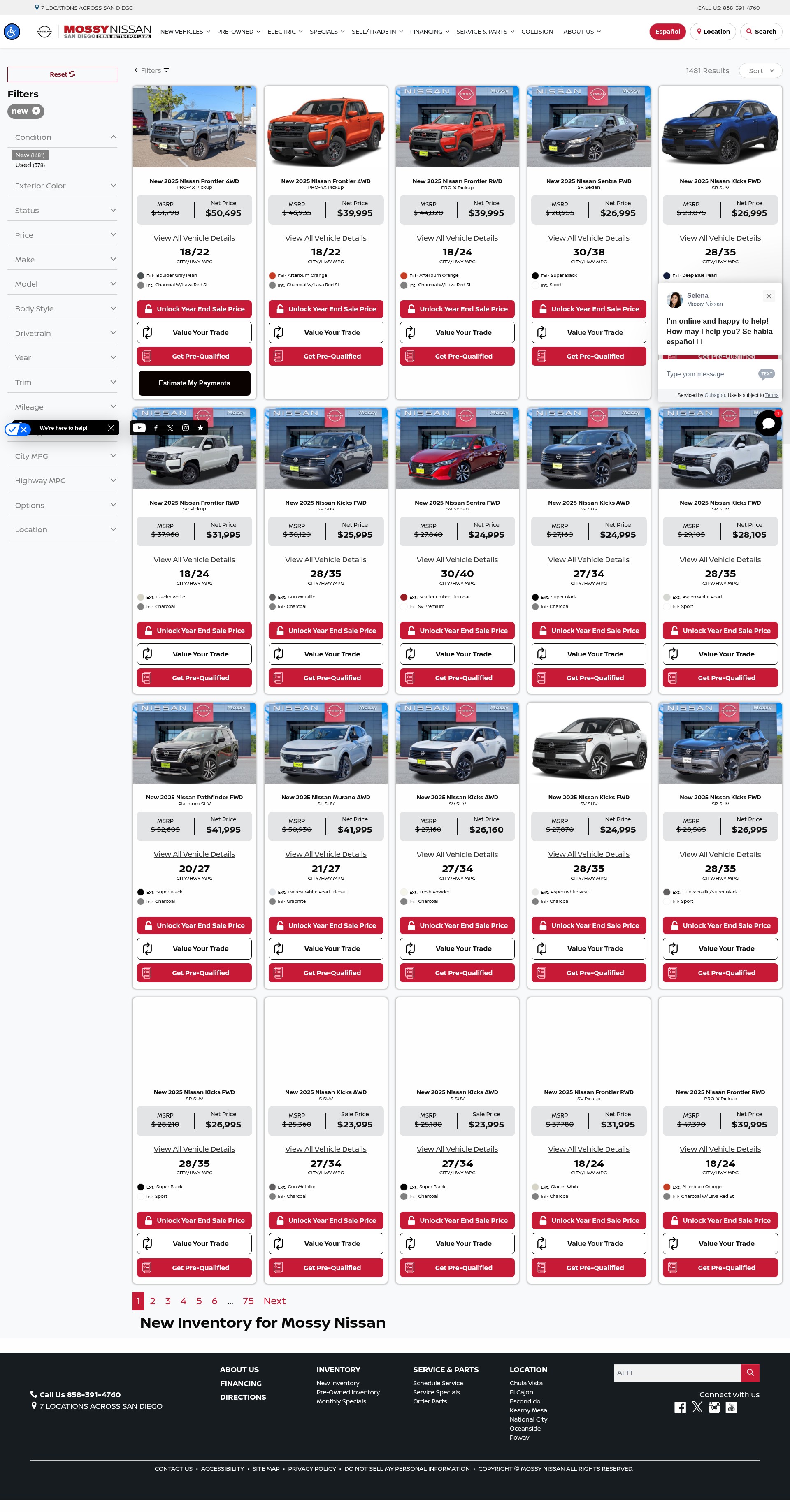 Landing Page