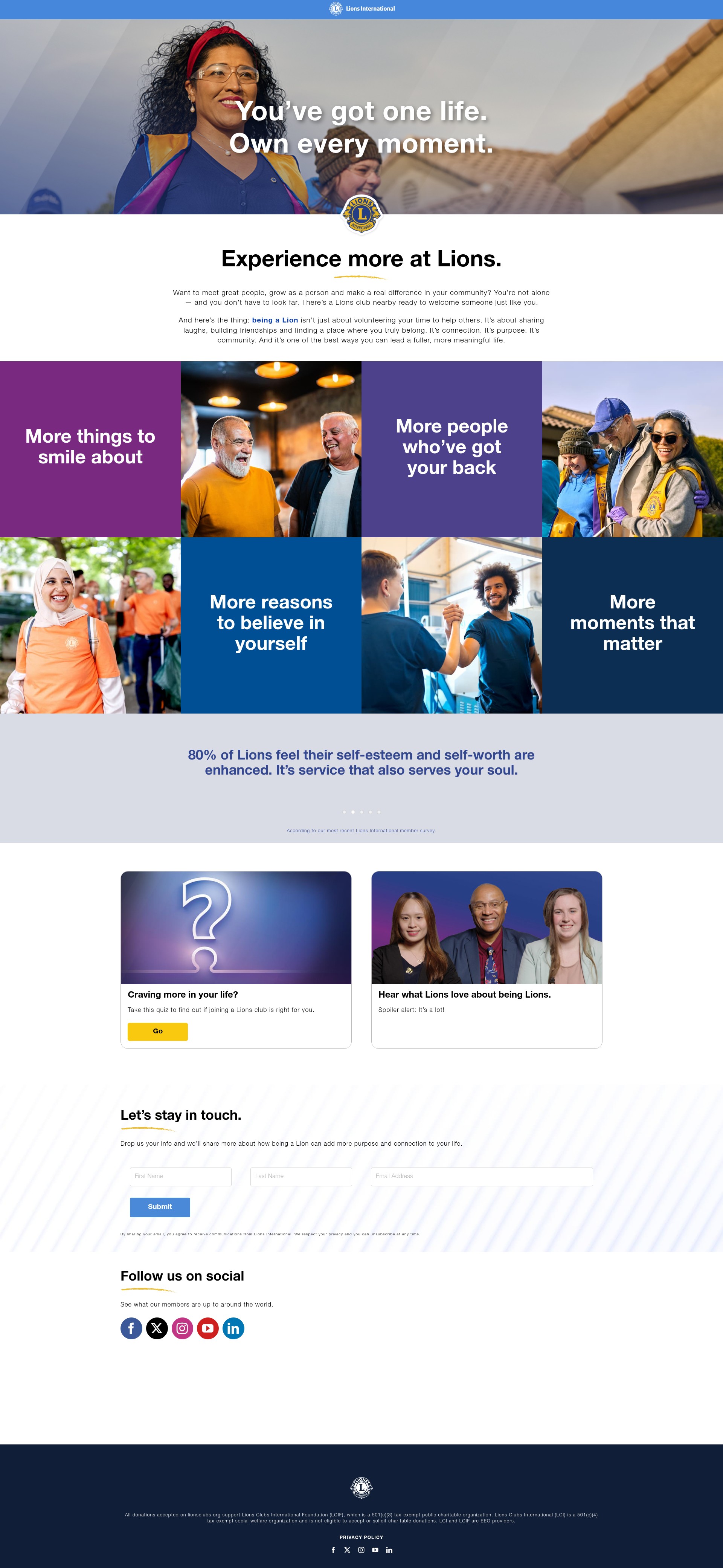Landing Page