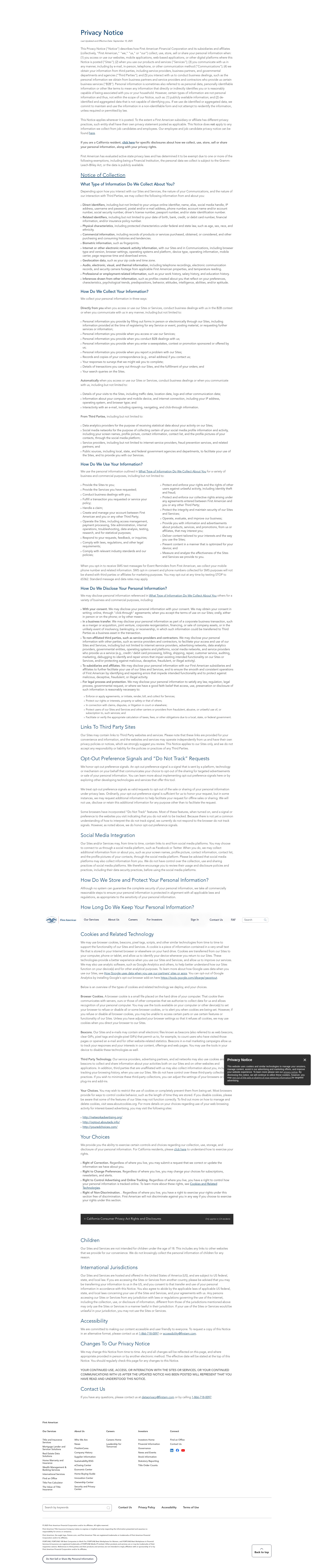 Landing Page