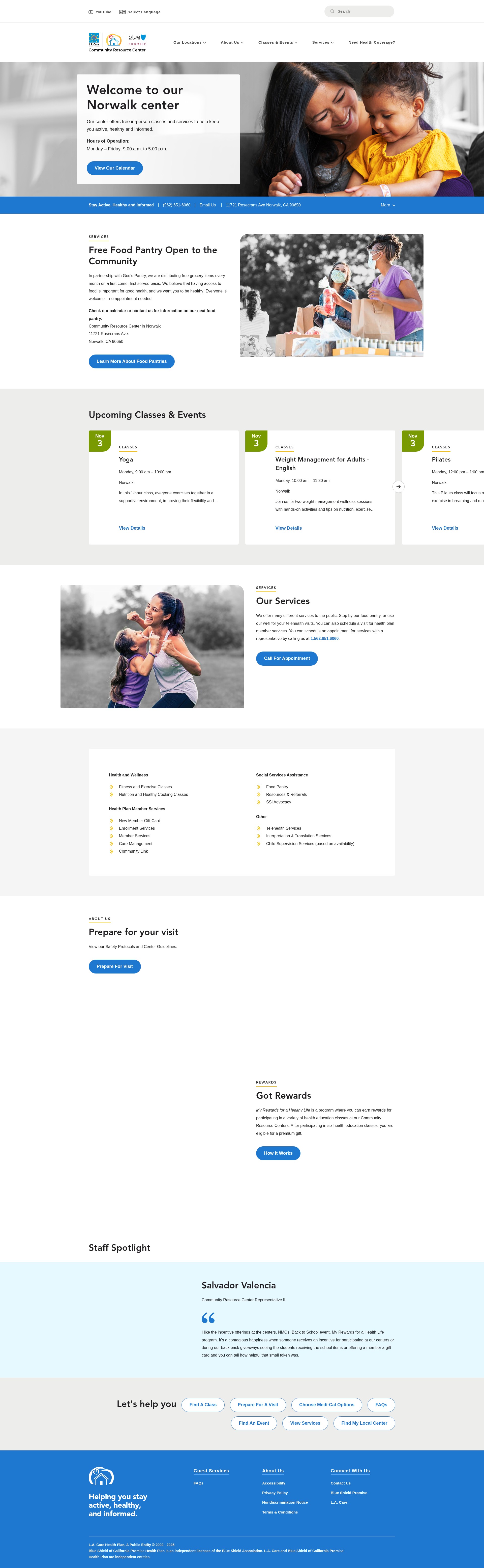Landing Page