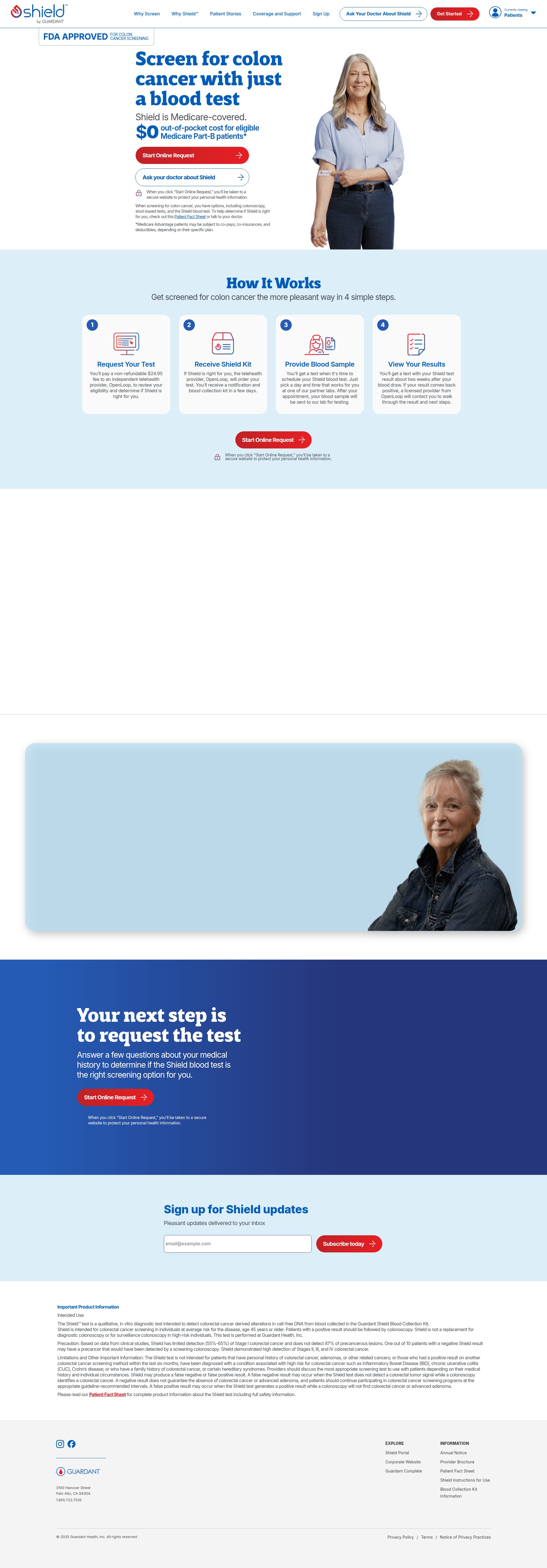 Landing Page